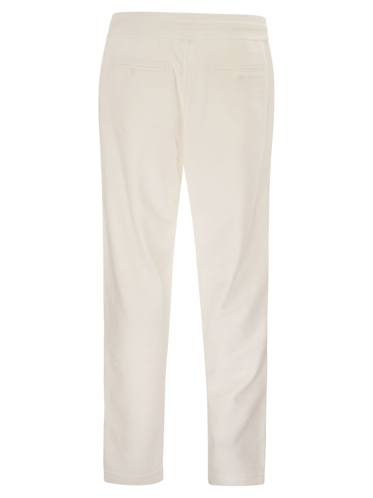 Brunello Cucinelli Men Techno Cotton Fleece Trousers BRUNELLO CUCINELLI