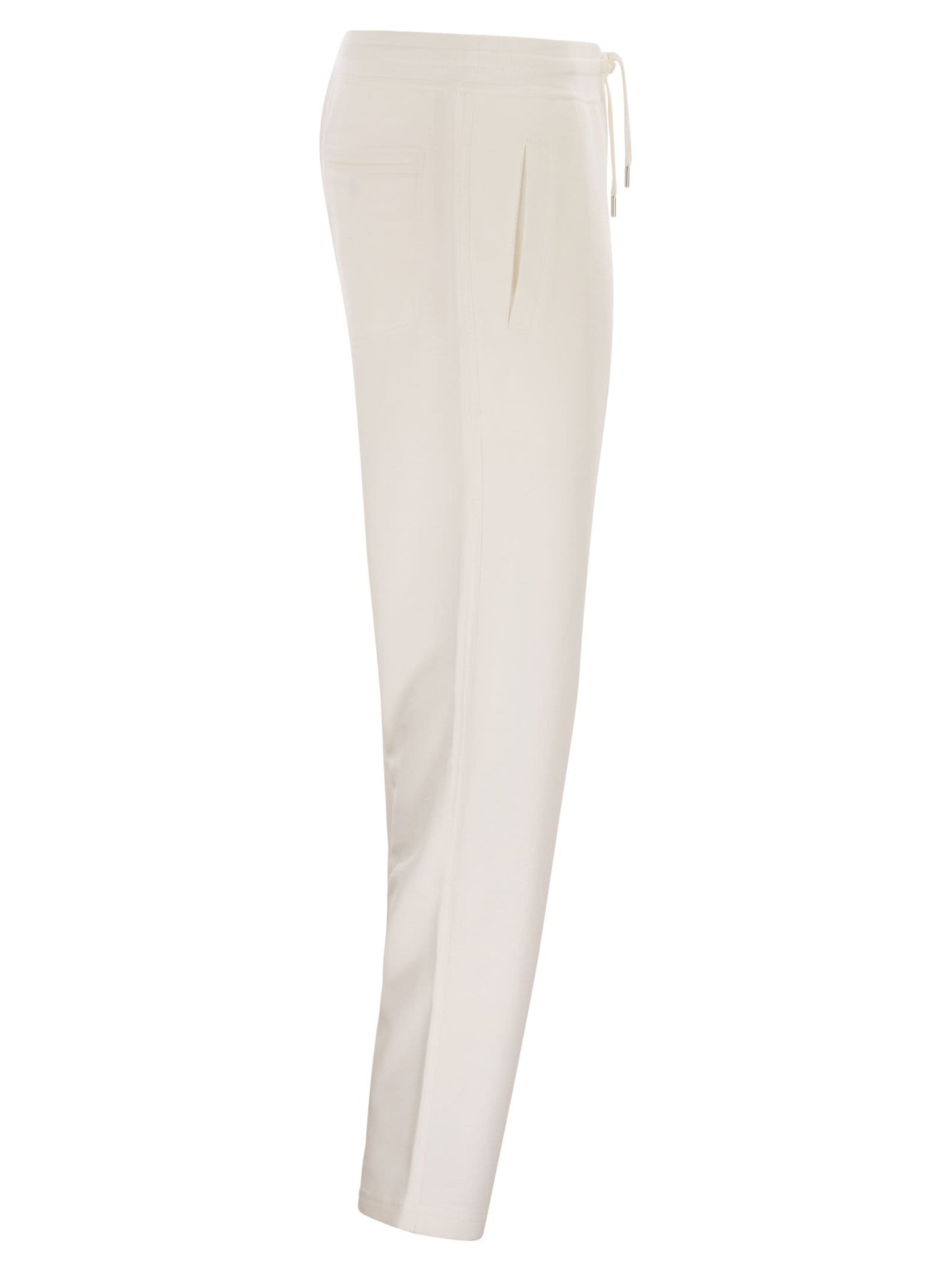 Brunello Cucinelli Men Techno Cotton Fleece Trousers BRUNELLO CUCINELLI