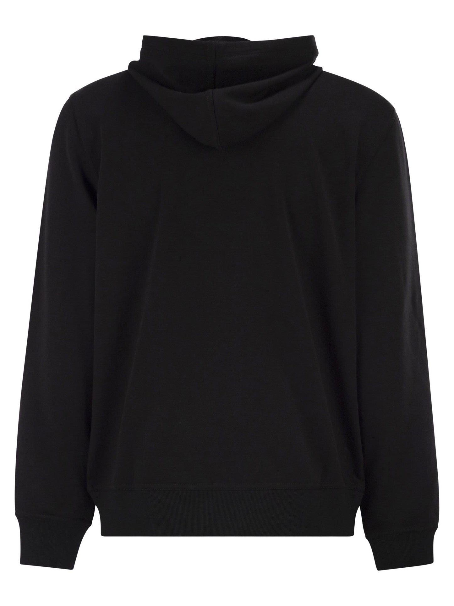 Brunello Cucinelli Men Cotton Fleece Topwear With Zip And Hood BRUNELLO CUCINELLI