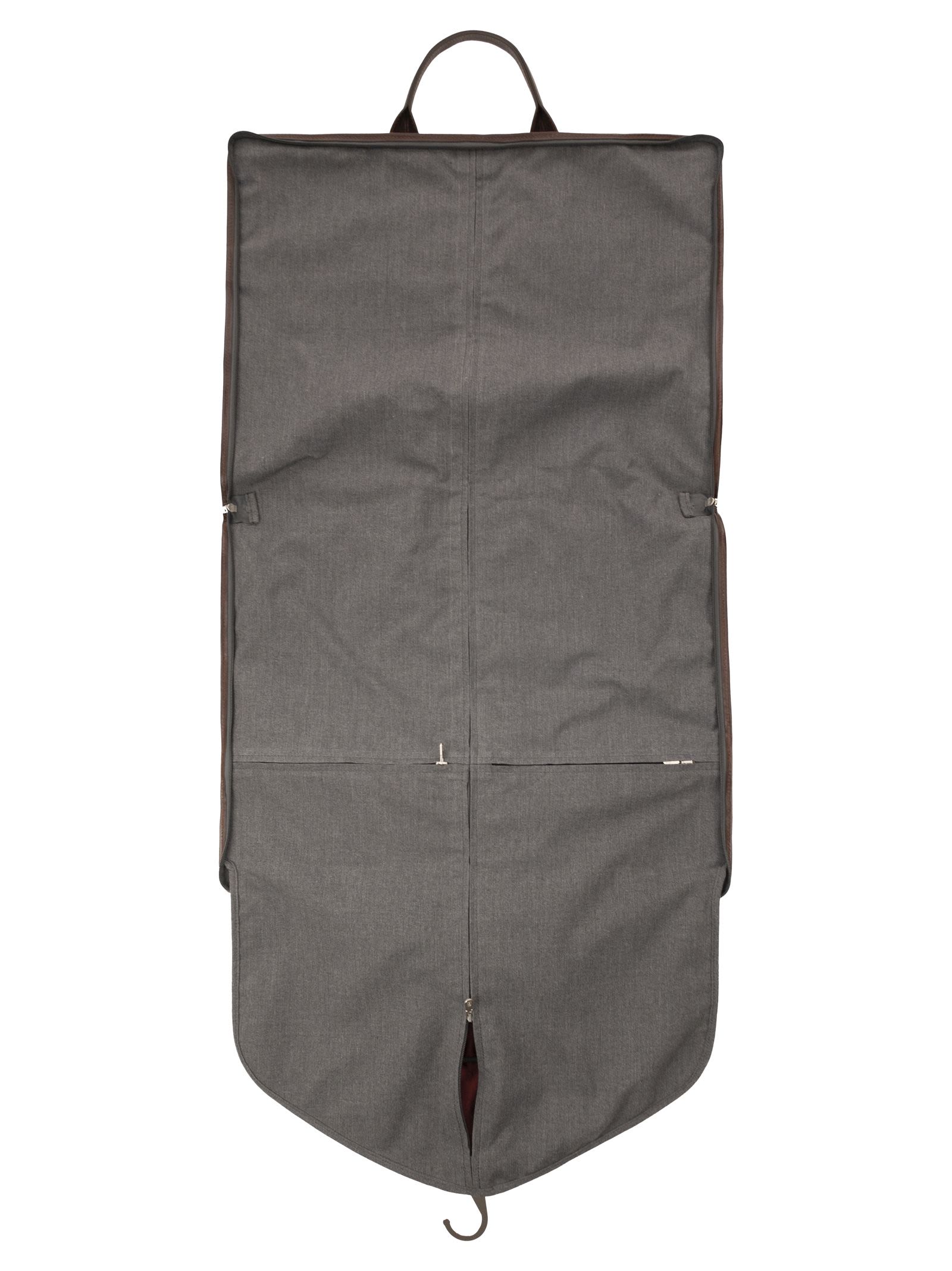 Brunello Cucinelli Men Techno Fabric And Calfskin Garment Bag BRUNELLO CUCINELLI