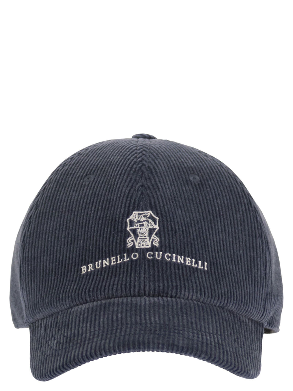 Brunello Cucinelli Men Cotton And Cashmere-Blend Corduroy Baseball Cap BRUNELLO CUCINELLI