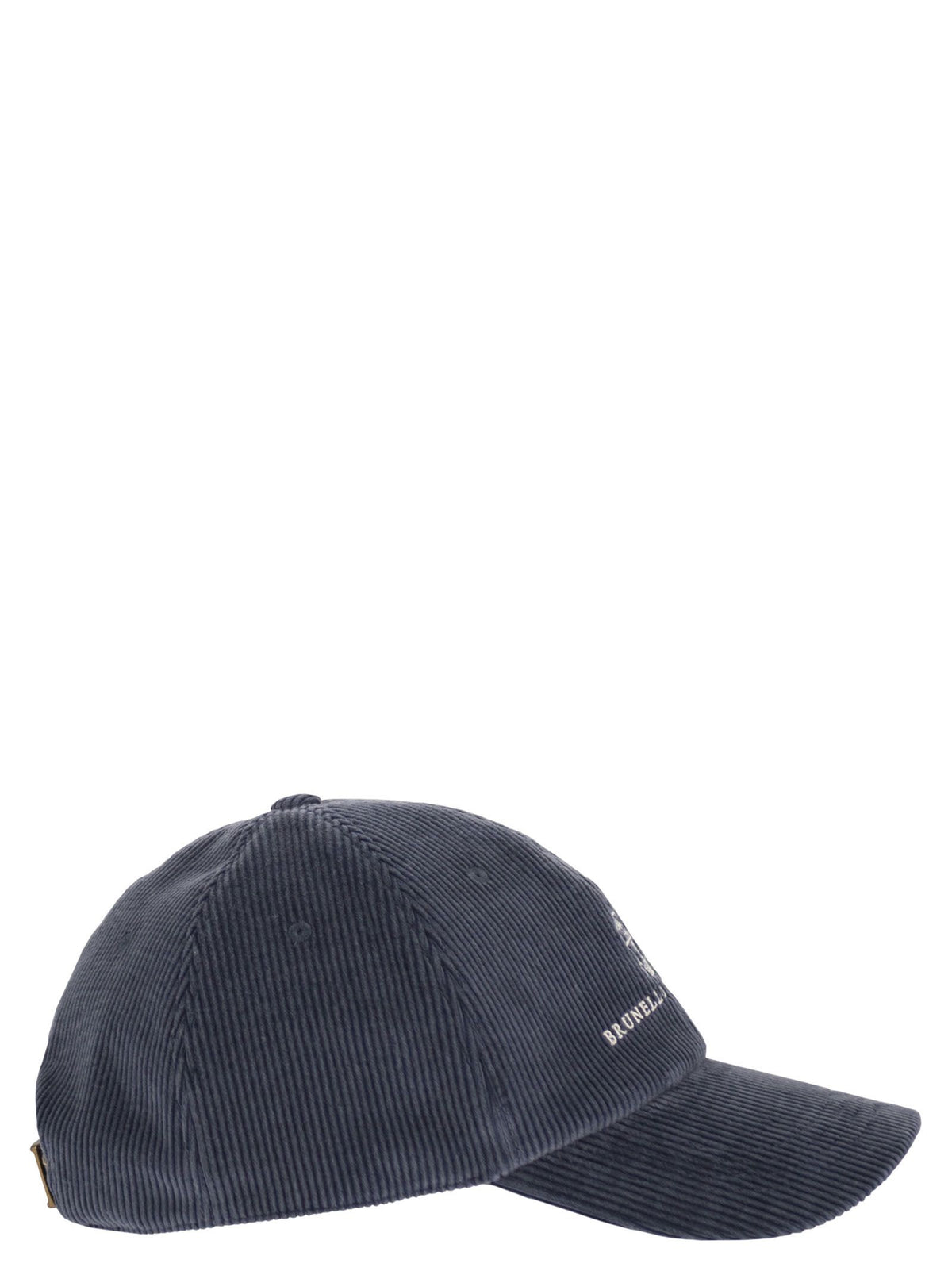 Brunello Cucinelli Men Cotton And Cashmere-Blend Corduroy Baseball Cap BRUNELLO CUCINELLI