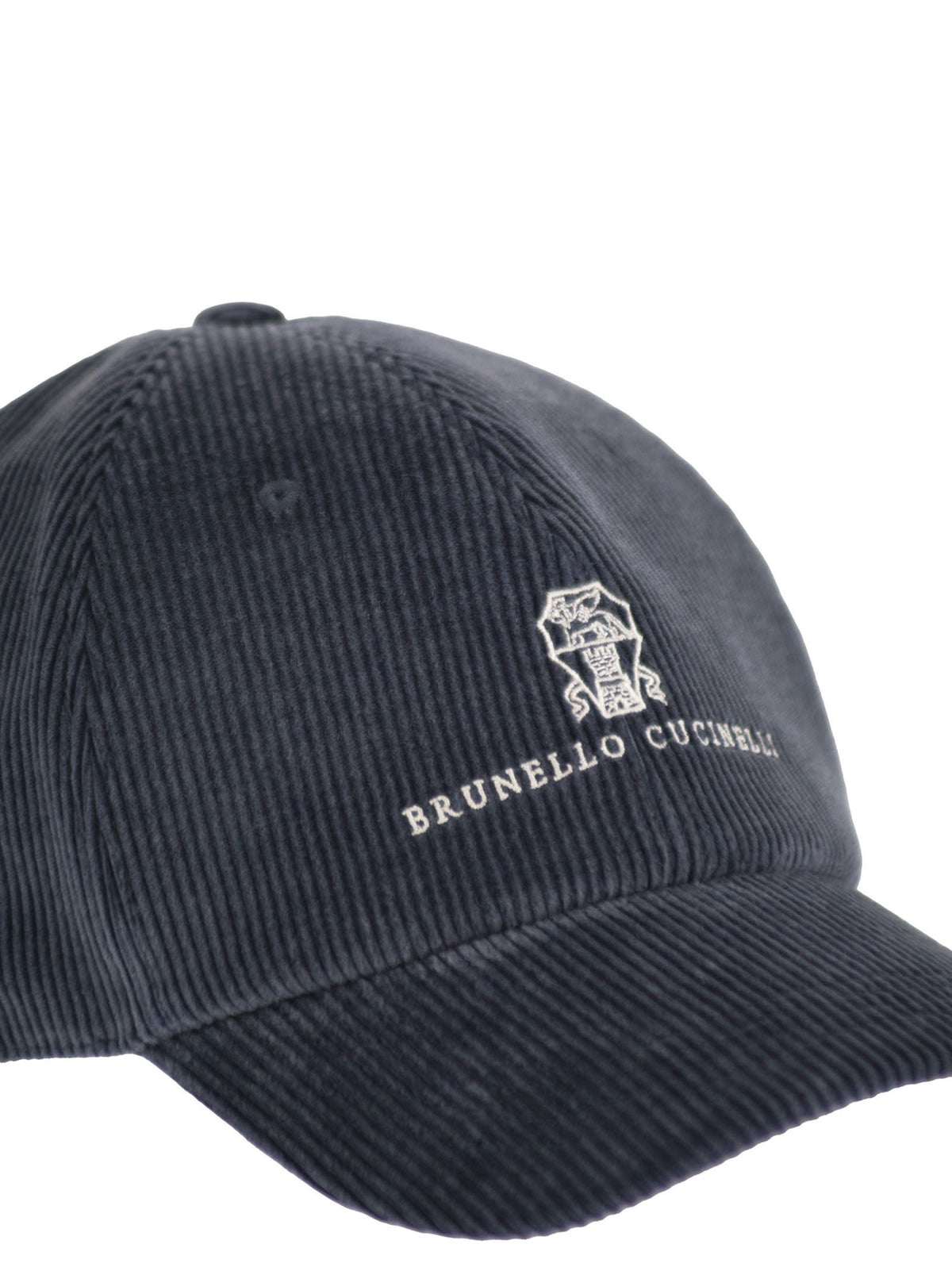 Brunello Cucinelli Men Cotton And Cashmere-Blend Corduroy Baseball Cap BRUNELLO CUCINELLI