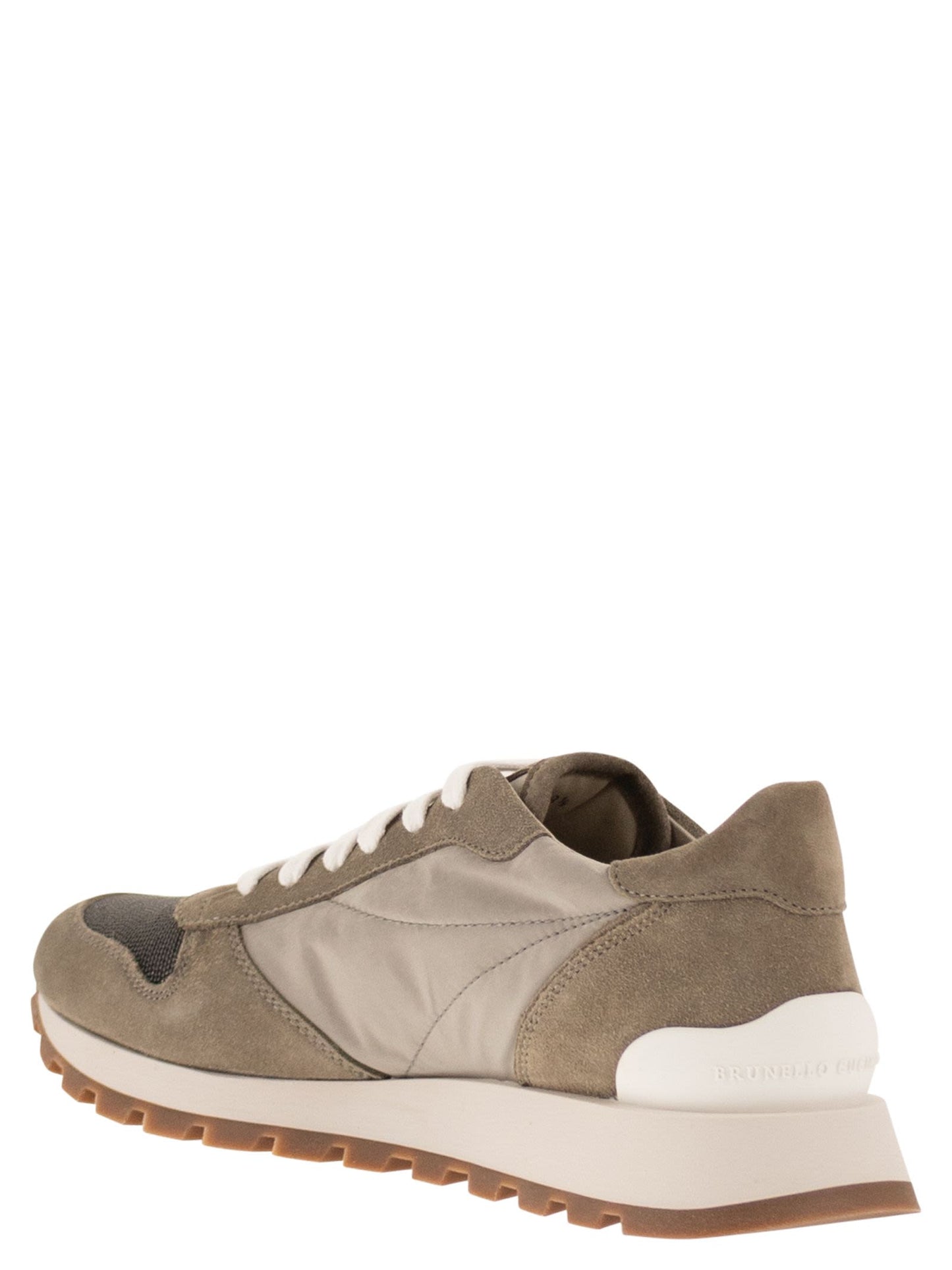Brunello Cucinelli Women Techno Fabric Runners With Precious Toe BRUNELLO CUCINELLI