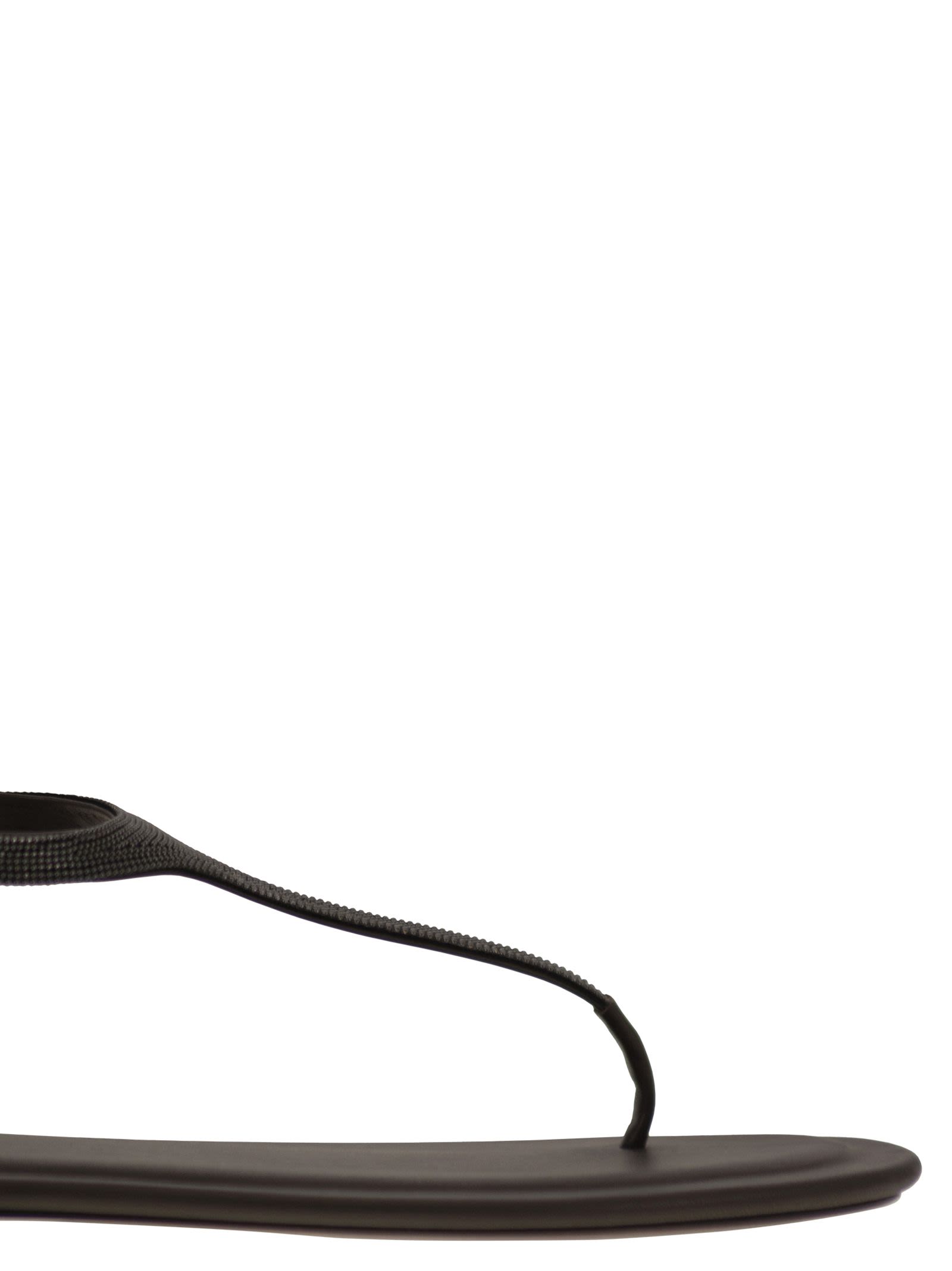 Brunello Cucinelli Women Nappa Leather Sandals With Precious Strap BRUNELLO CUCINELLI
