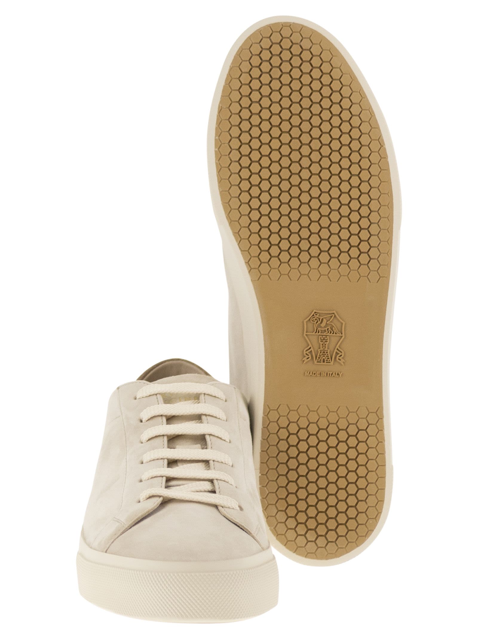 Brunello Cucinelli Men Suede Trainers BRUNELLO CUCINELLI