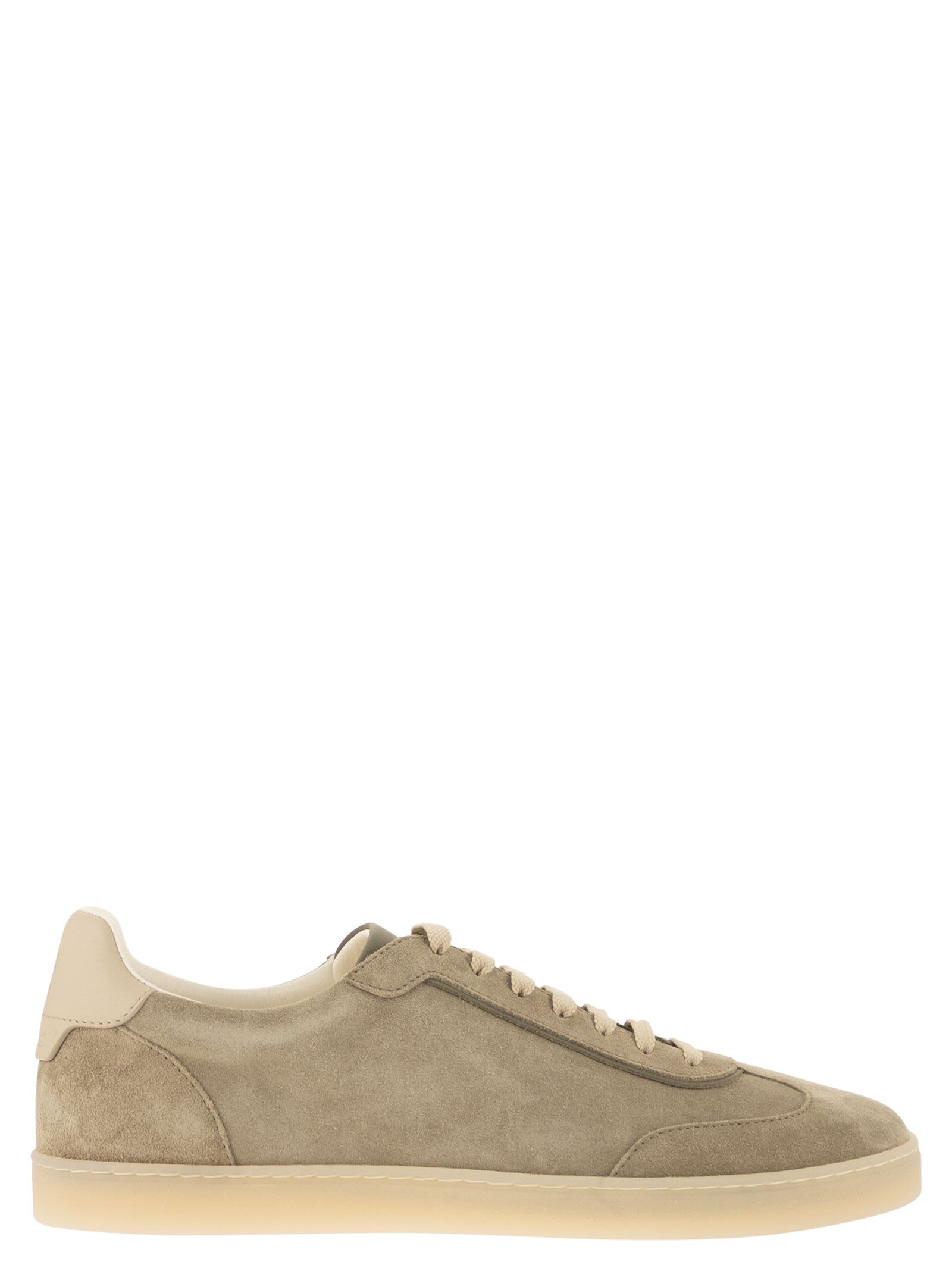 Brunello Cucinelli Men Suede Trainers BRUNELLO CUCINELLI