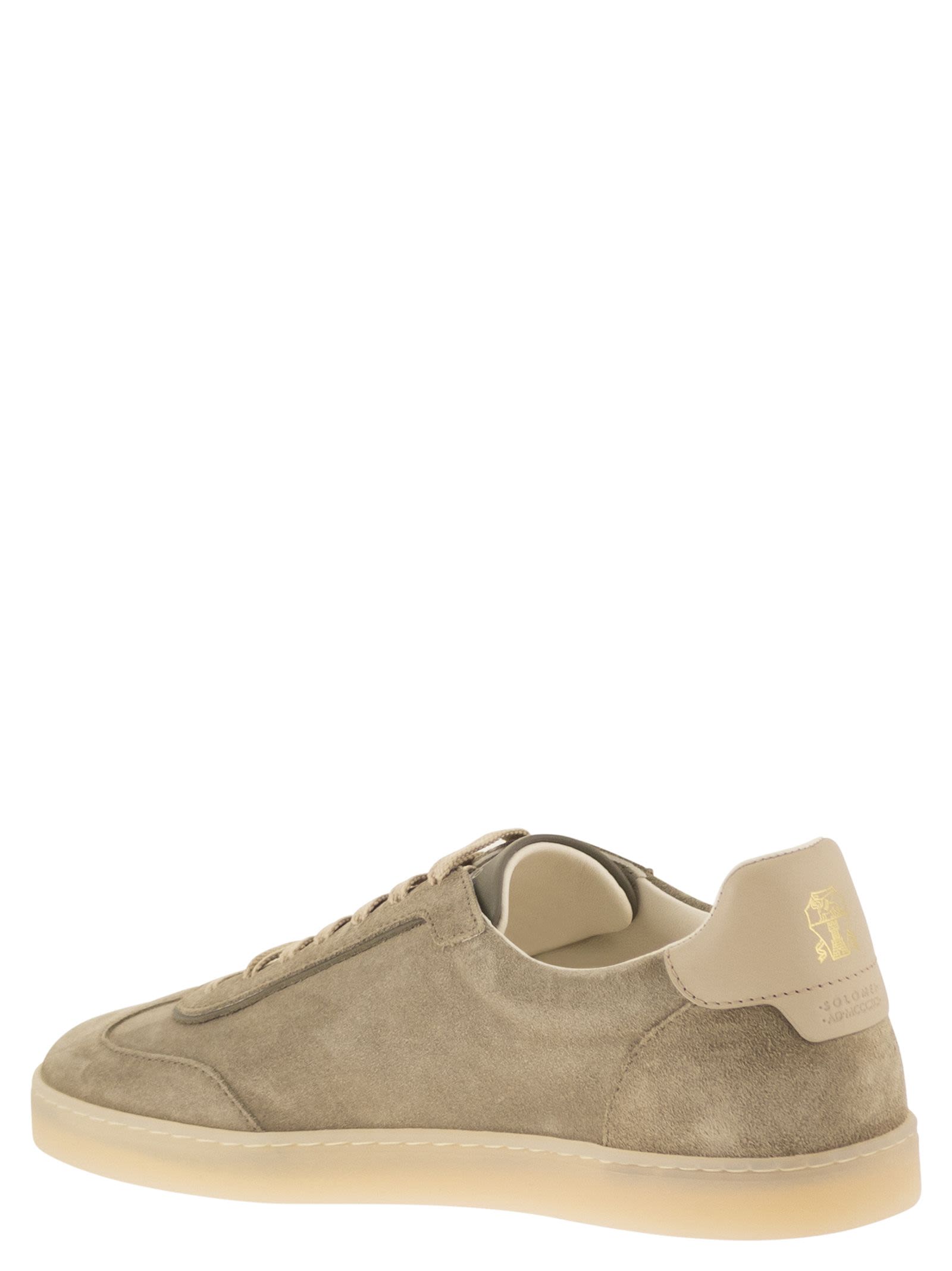 Brunello Cucinelli Men Suede Trainers BRUNELLO CUCINELLI