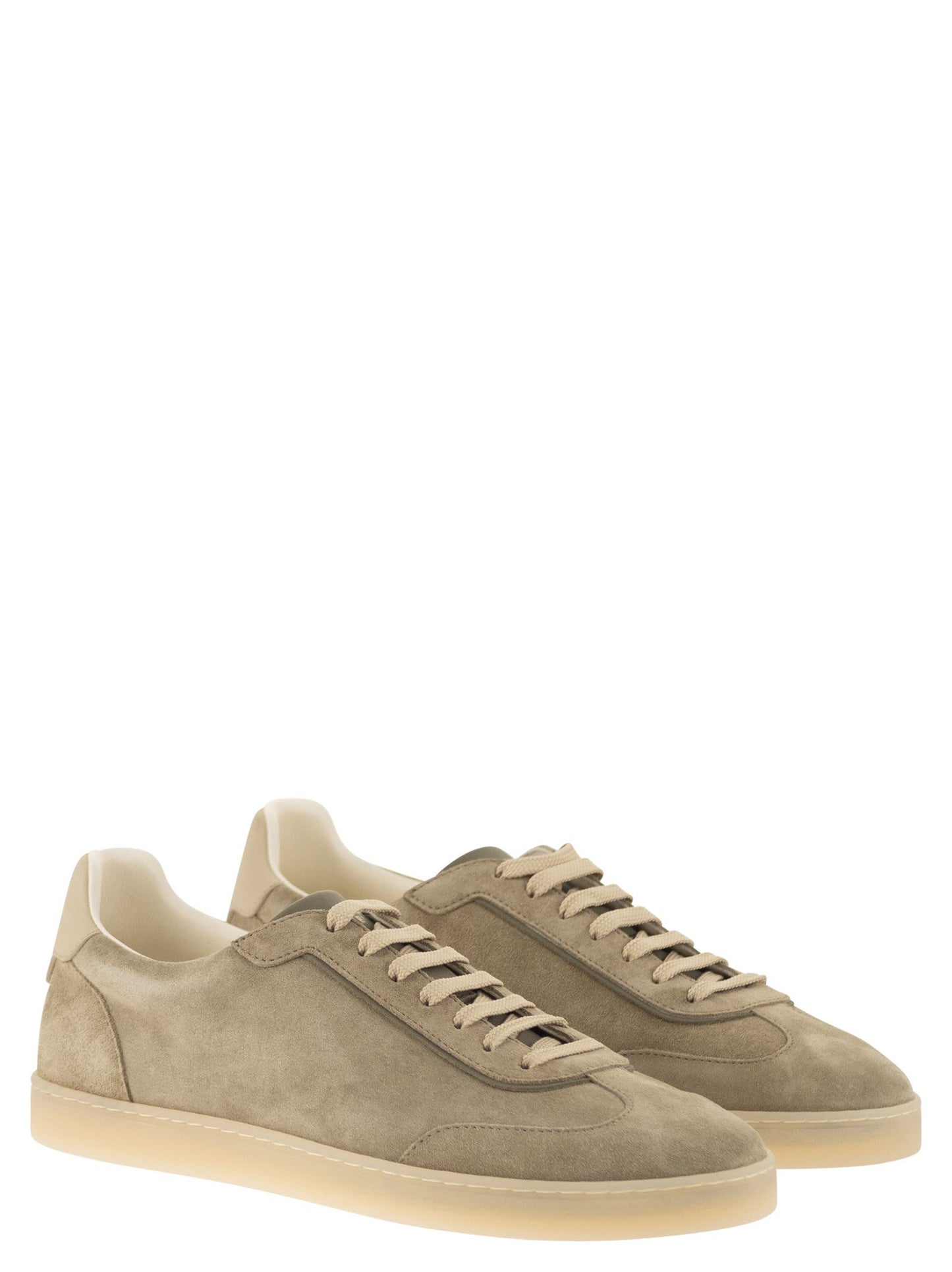 Brunello Cucinelli Men Suede Trainers BRUNELLO CUCINELLI