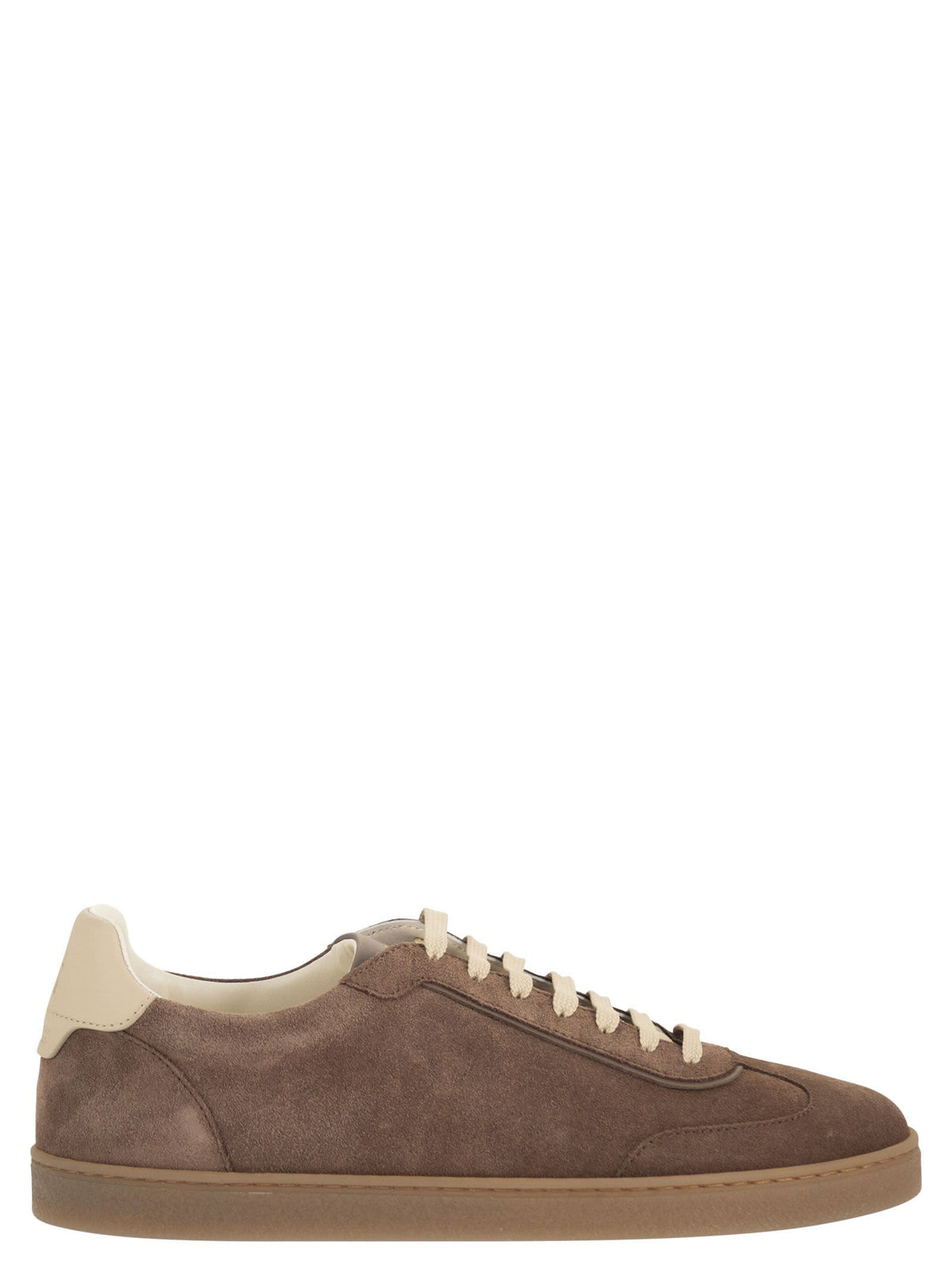 Brunello Cucinelli Men Suede Trainers BRUNELLO CUCINELLI