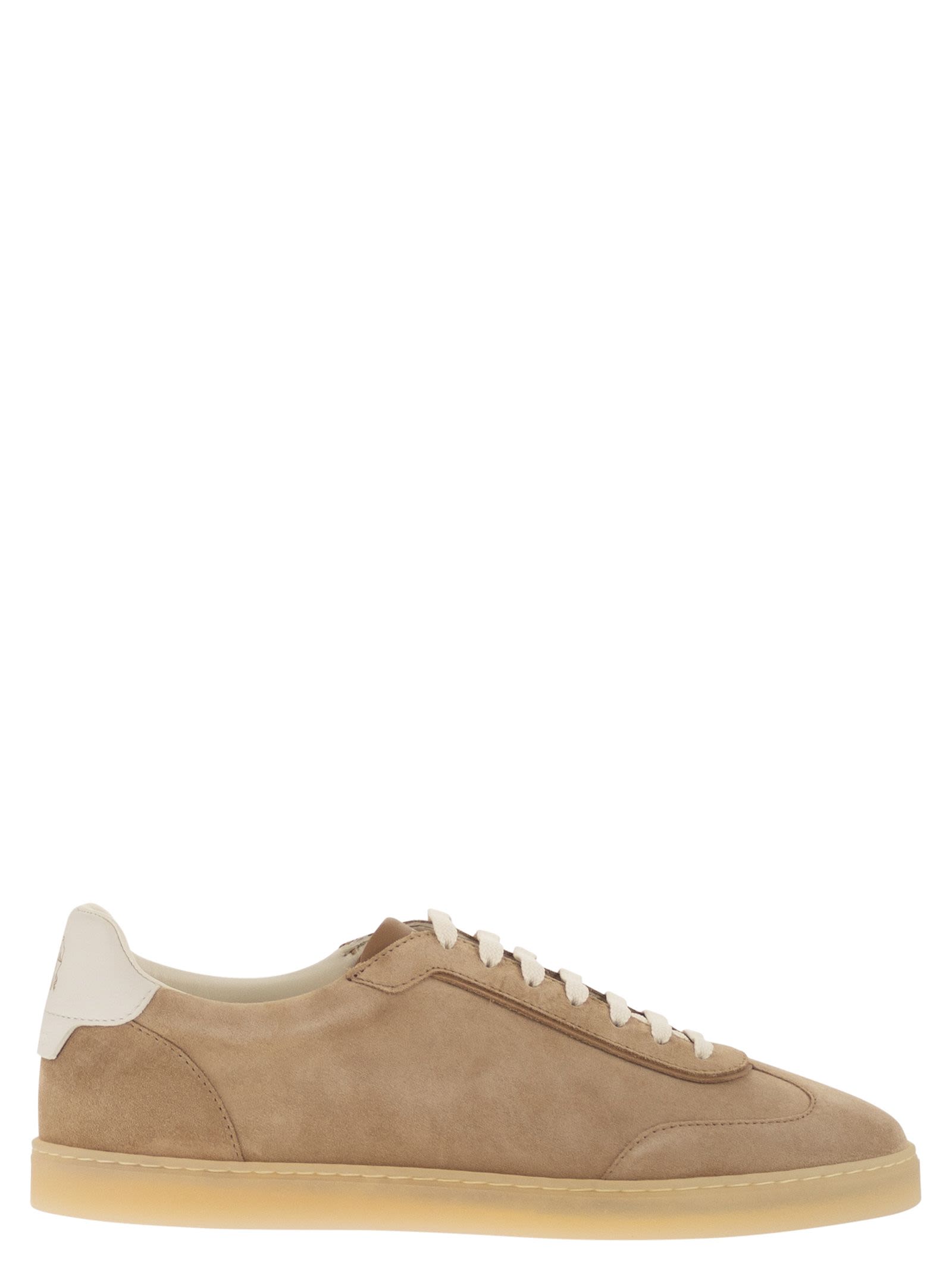 Brunello Cucinelli Men Suede Trainers BRUNELLO CUCINELLI