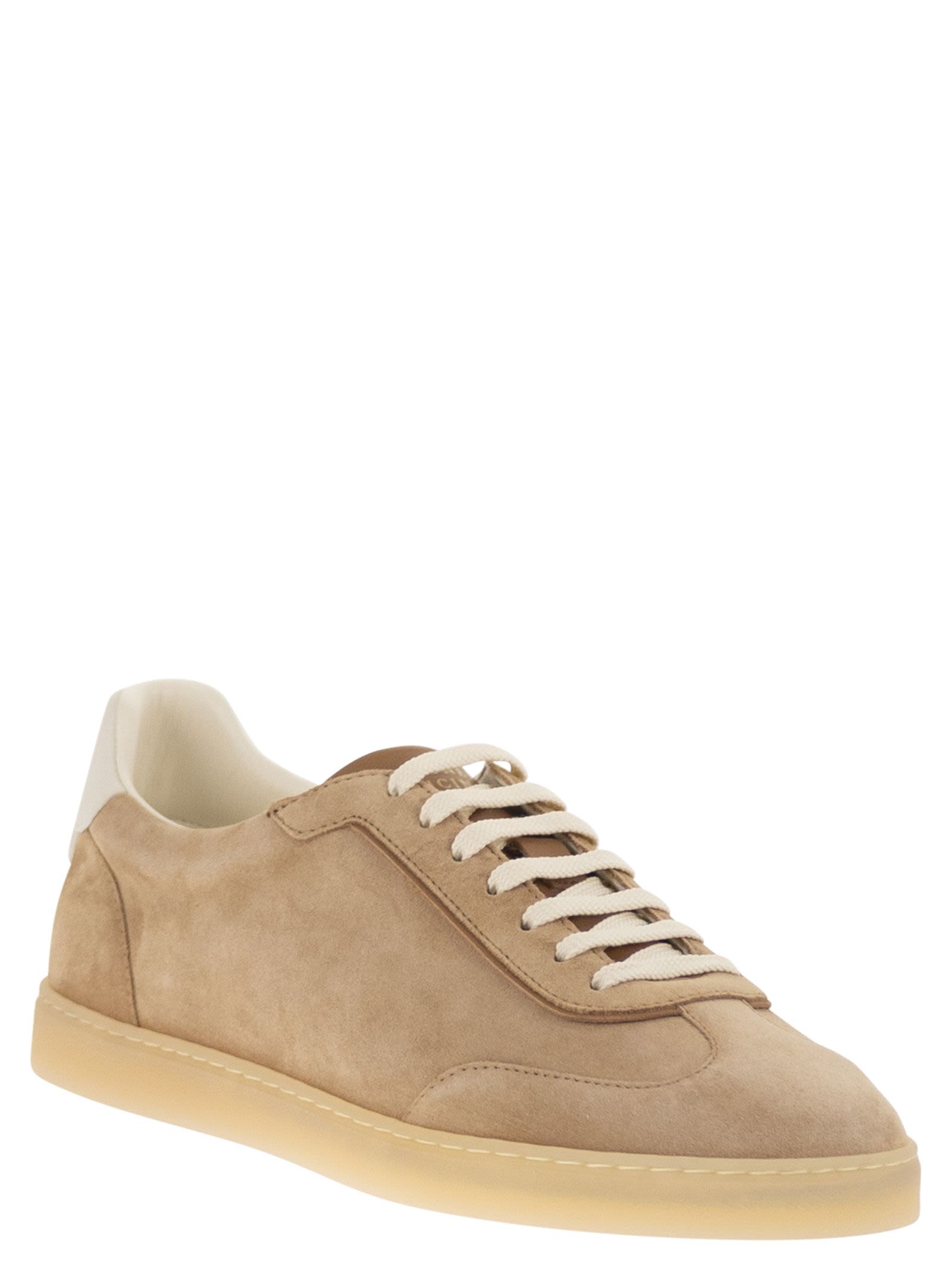 Brunello Cucinelli Men Suede Trainers BRUNELLO CUCINELLI