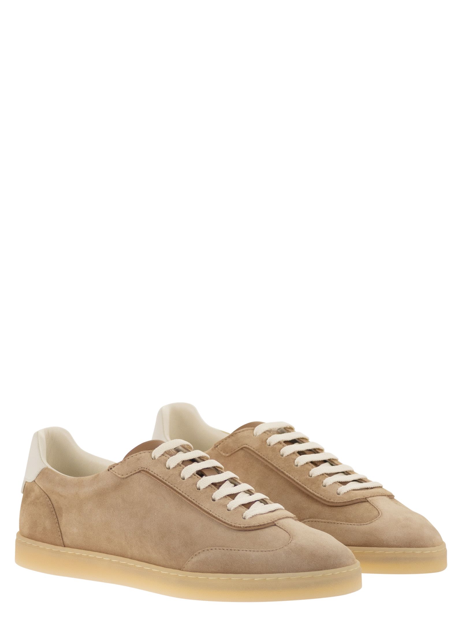 Brunello Cucinelli Men Suede Trainers BRUNELLO CUCINELLI