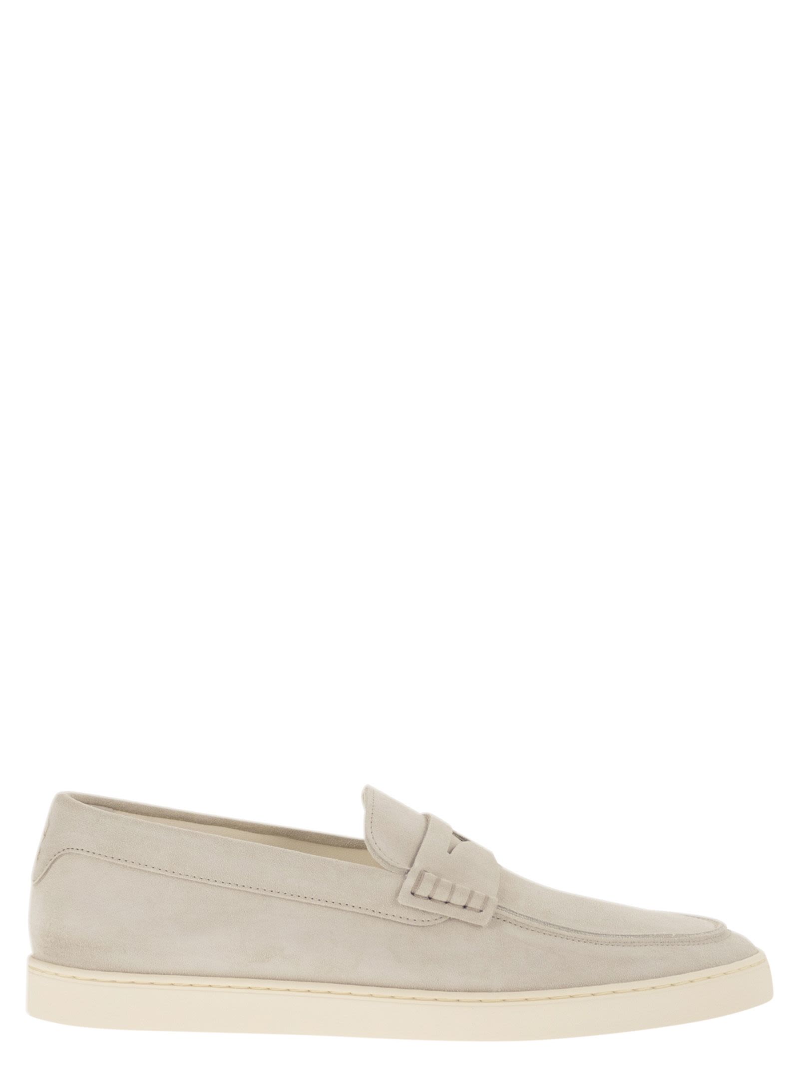 Brunello Cucinelli Men Suede Moccasin Trainers BRUNELLO CUCINELLI