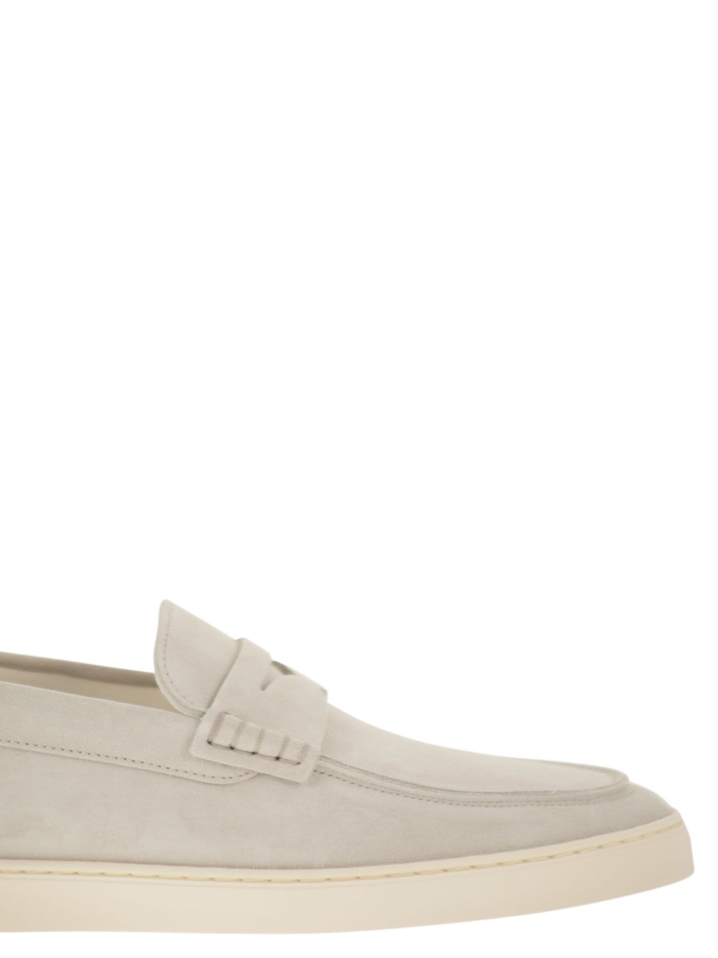 Brunello Cucinelli Men Suede Moccasin Trainers BRUNELLO CUCINELLI