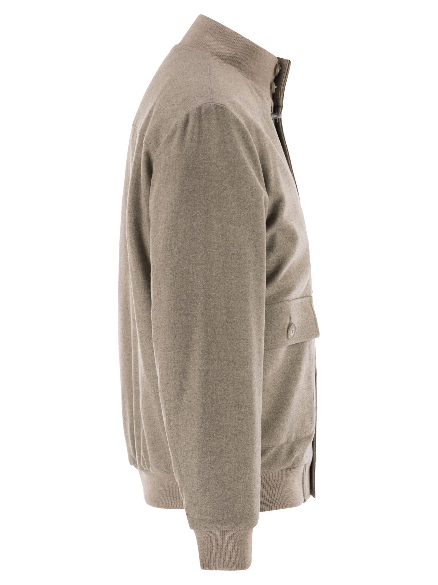 Fay Men Virgin Wool Bomber Jacket