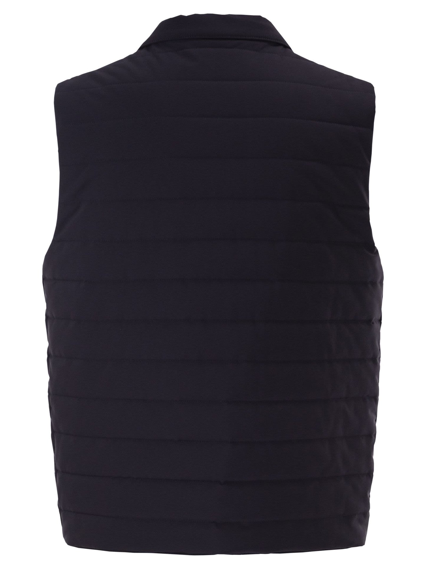 Fay Men Quilted Stretch Nylon Waistcoat