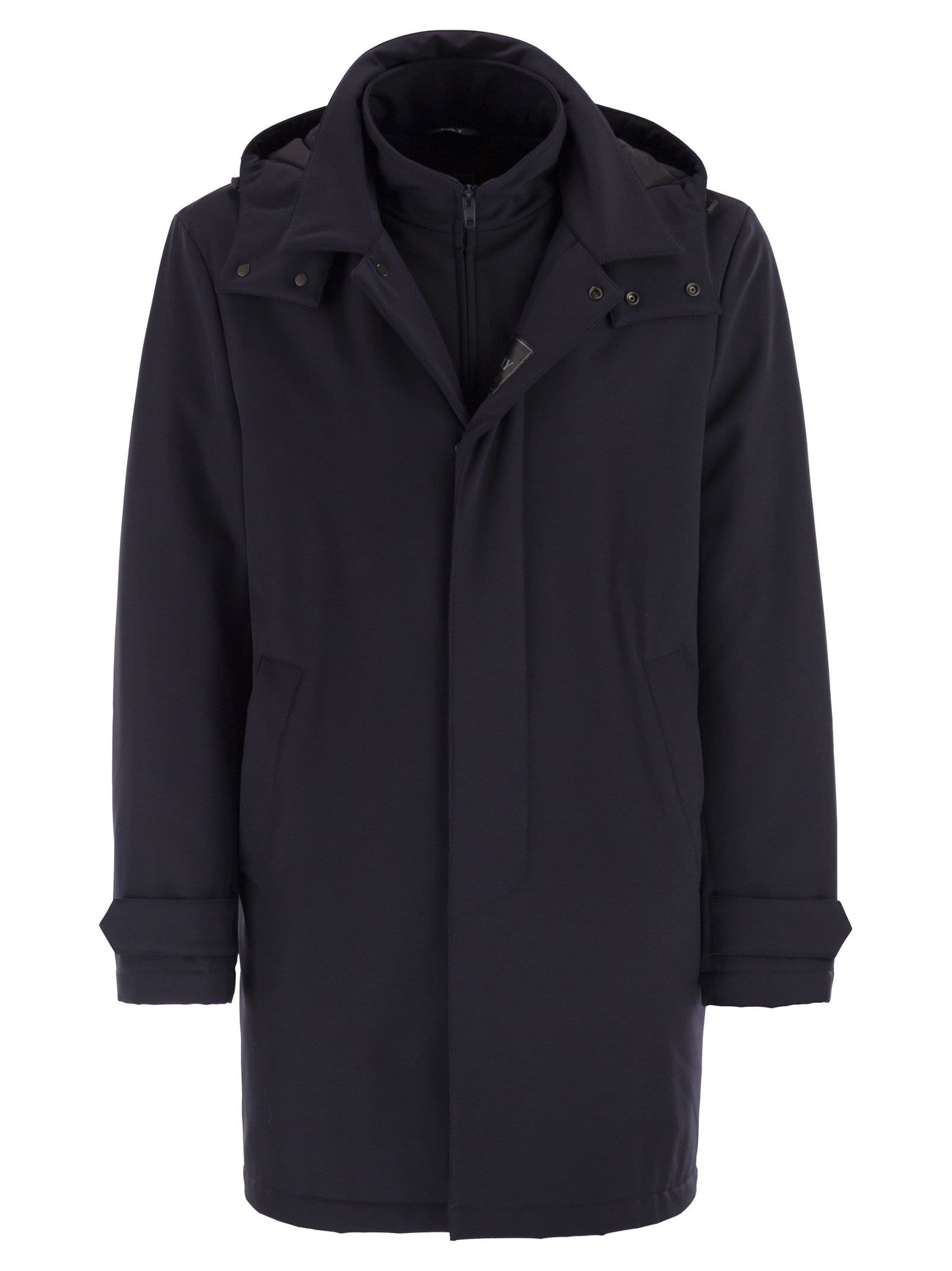 Fay Men Morning Coat Travel In Jersey Stretch FAY