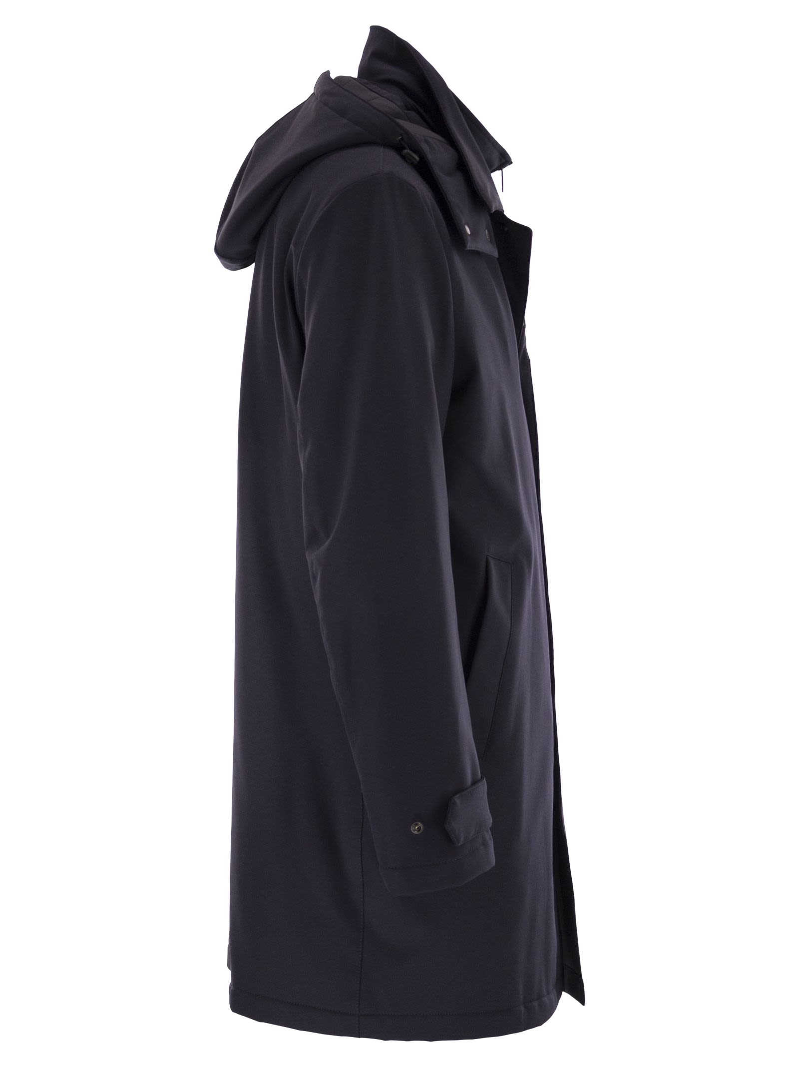 Fay Men Morning Coat Travel In Jersey Stretch FAY