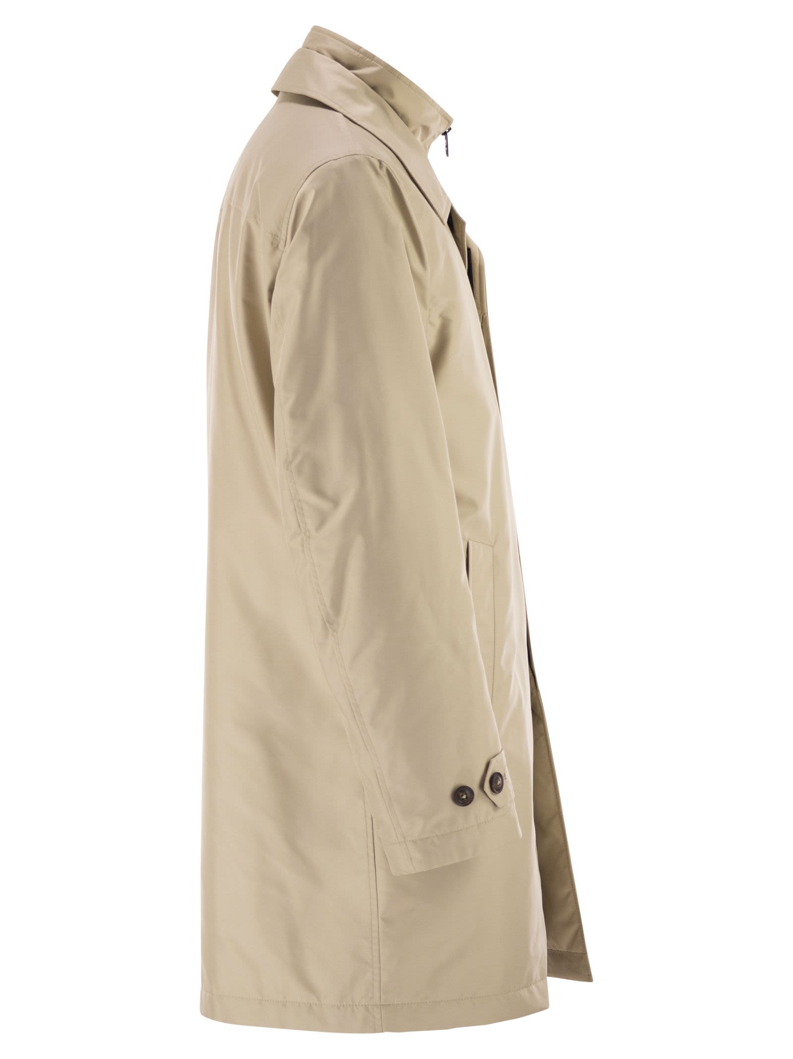 Fay Men Morning Coat In Technical Poplin FAY