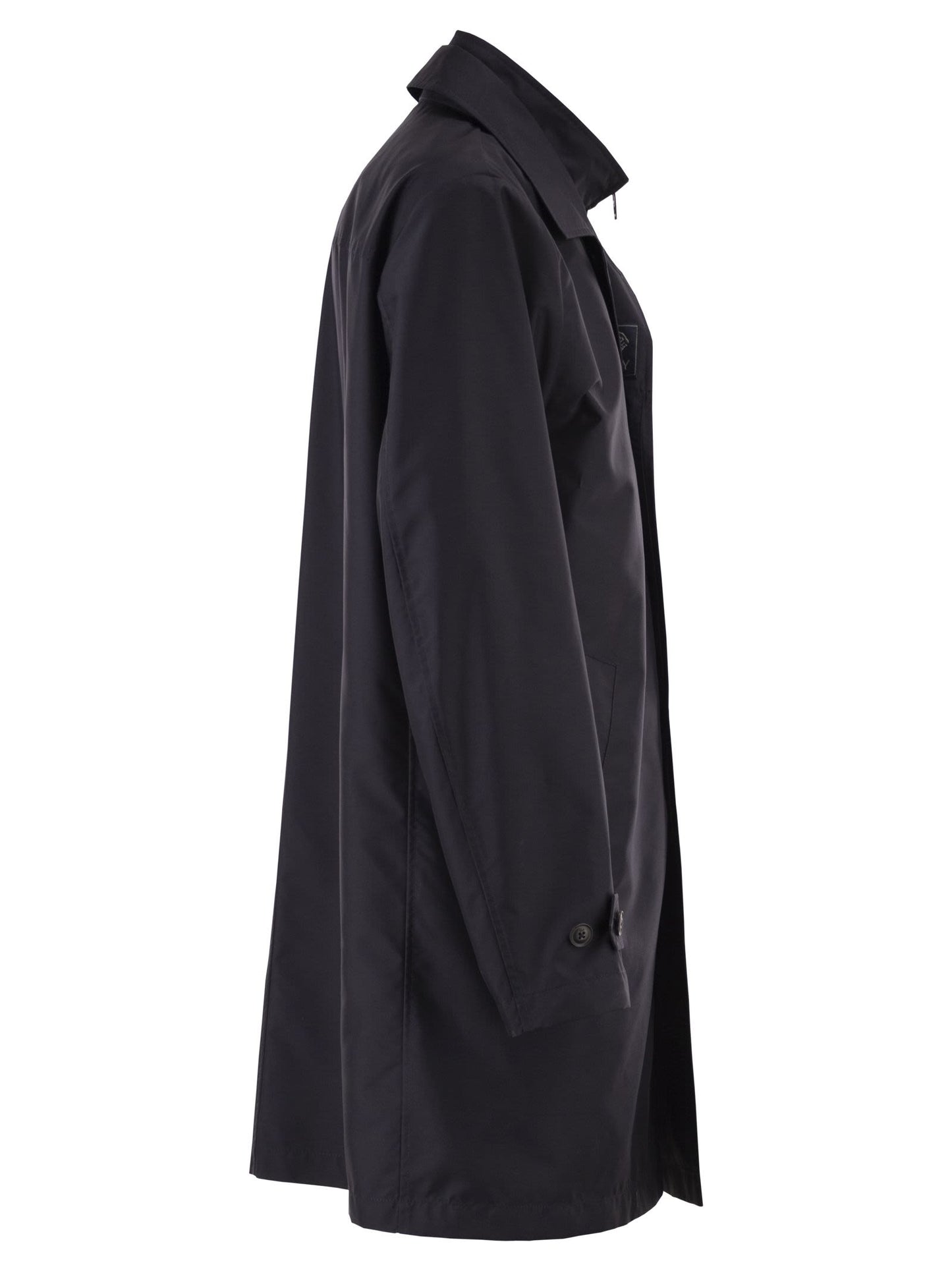 Fay Men Morning Coat In Water-Repellent Technical Poplin FAY
