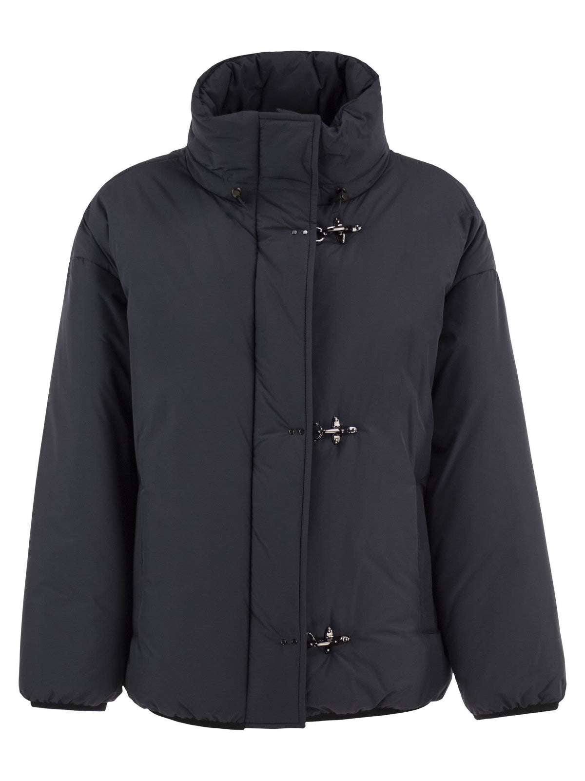 Fay Women Padded Nylon Jacket With Fay Hooks FAY