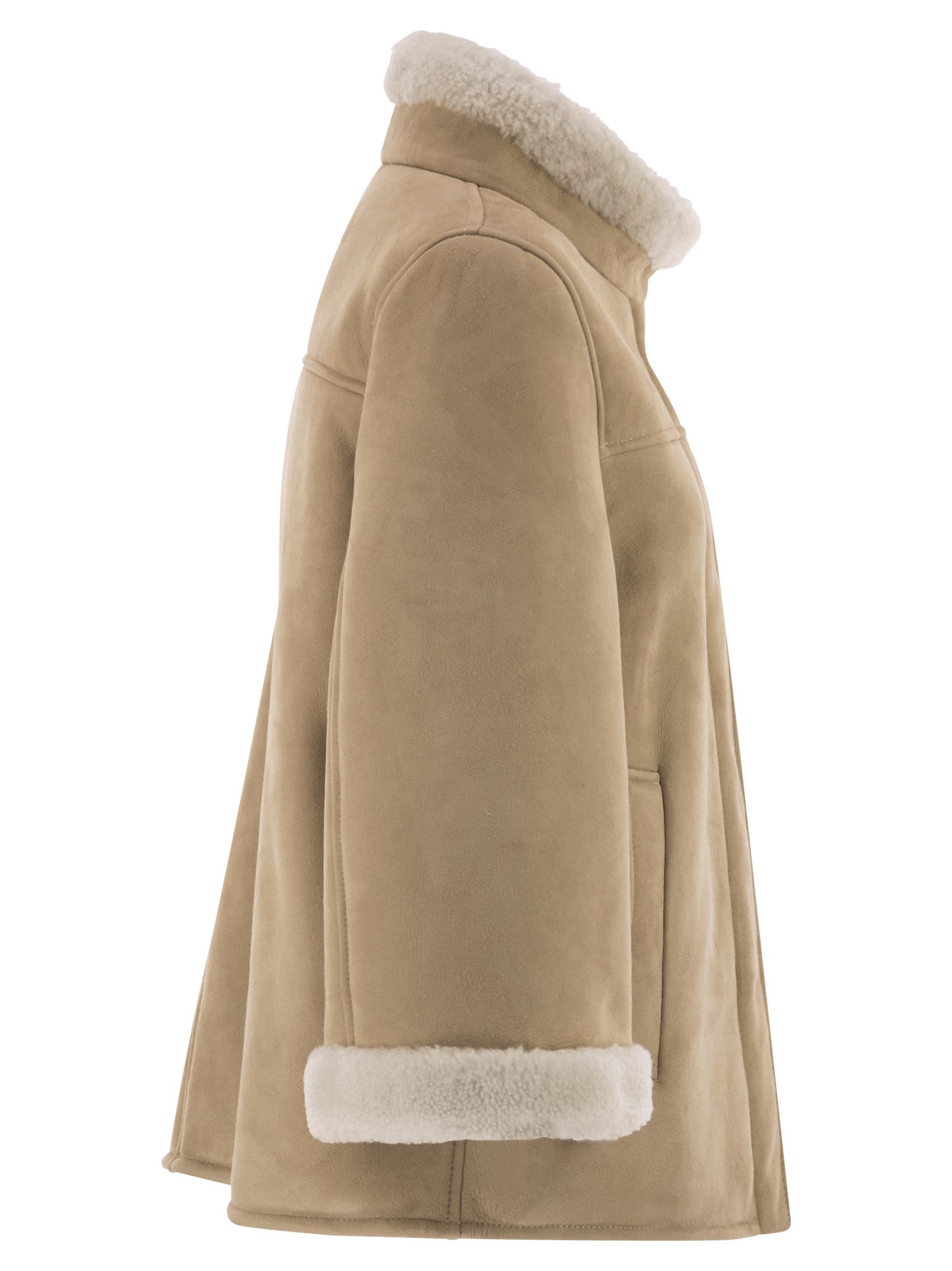 Fay Women Sheepskin Coat FAY