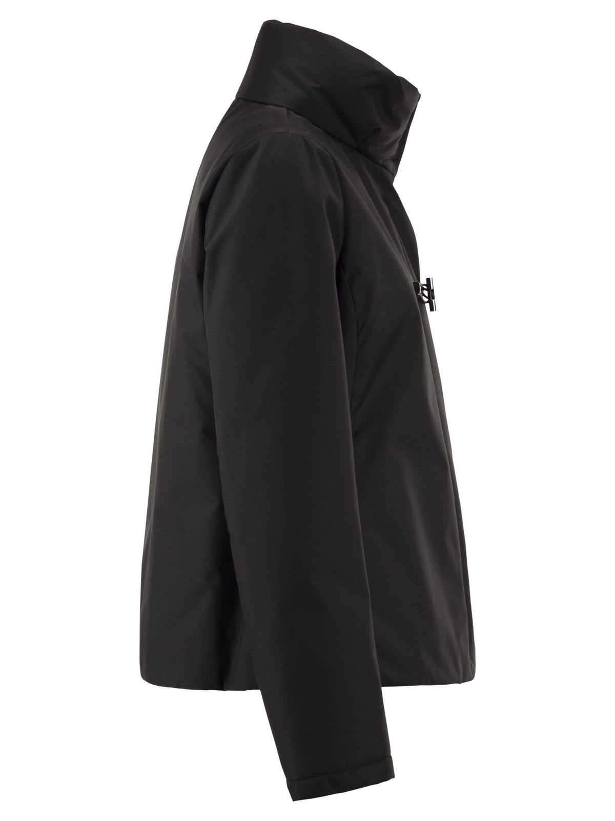 Fay Women Padded Jacket With High Collar And Fay Hook Fastening FAY