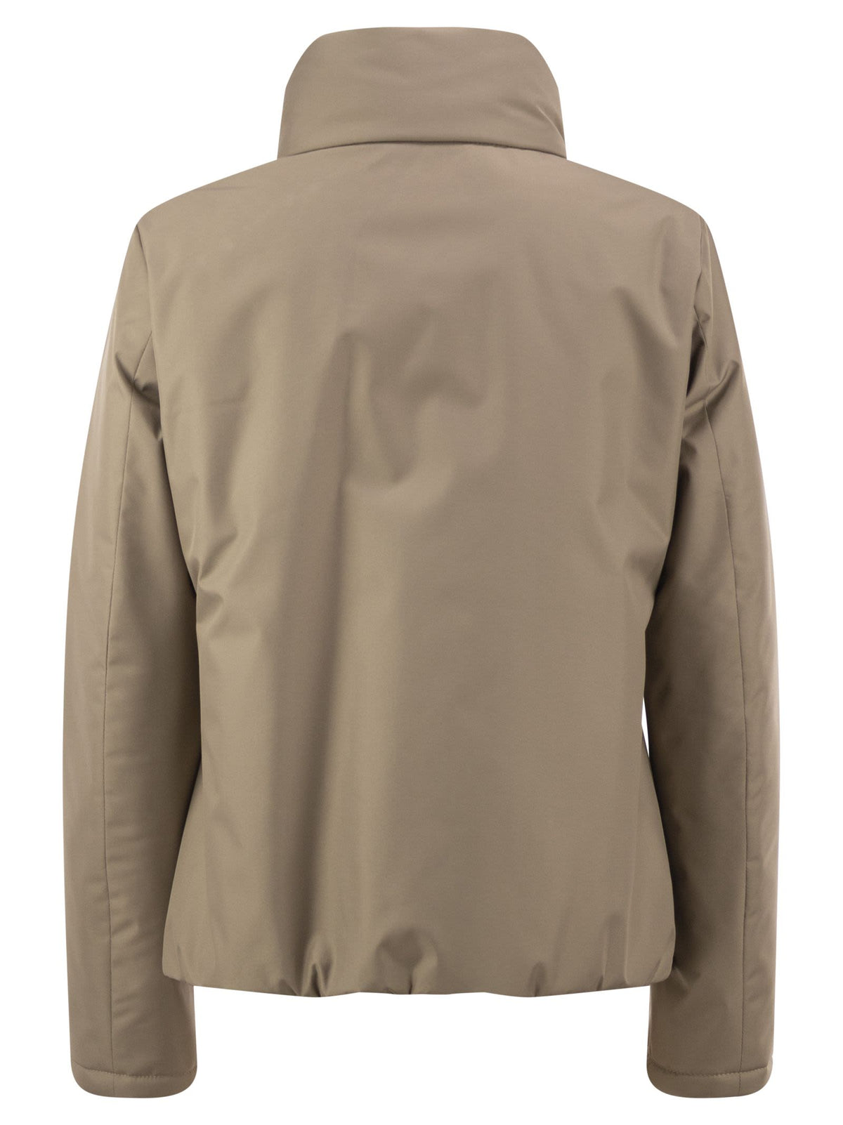 Fay Women Padded Jacket With High Collar And Fay Hook Fastening FAY