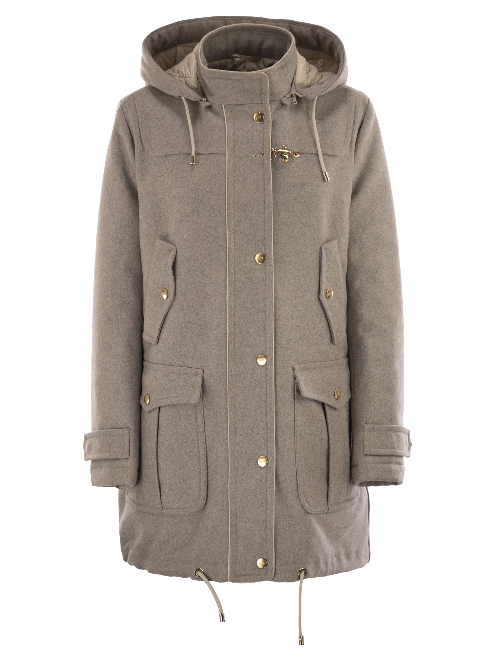 Fay Women Wool And Cashmere Parka FAY