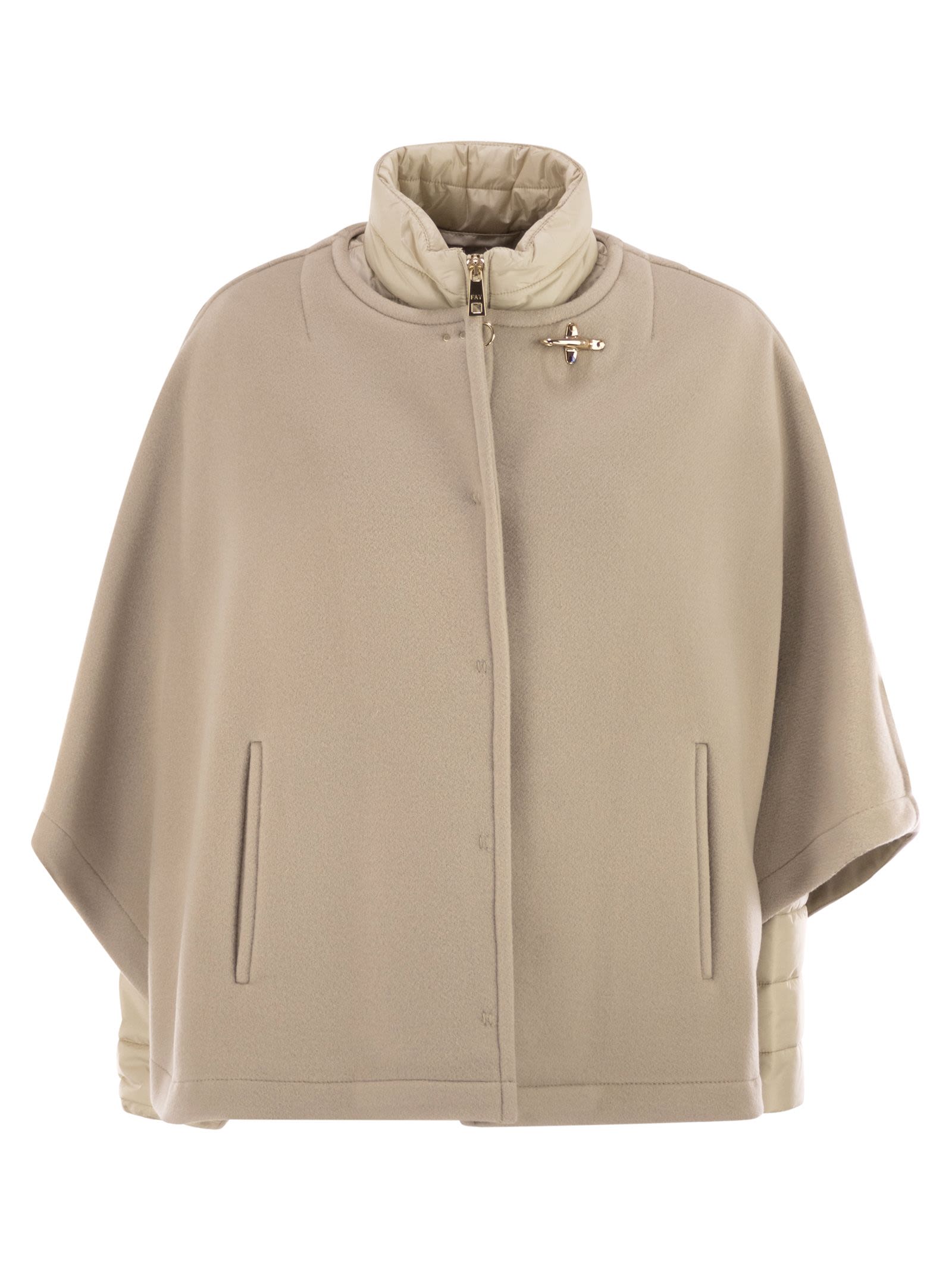 Fay Women 3-In-1 Double-Sided Wool And Cashmere Cape FAY