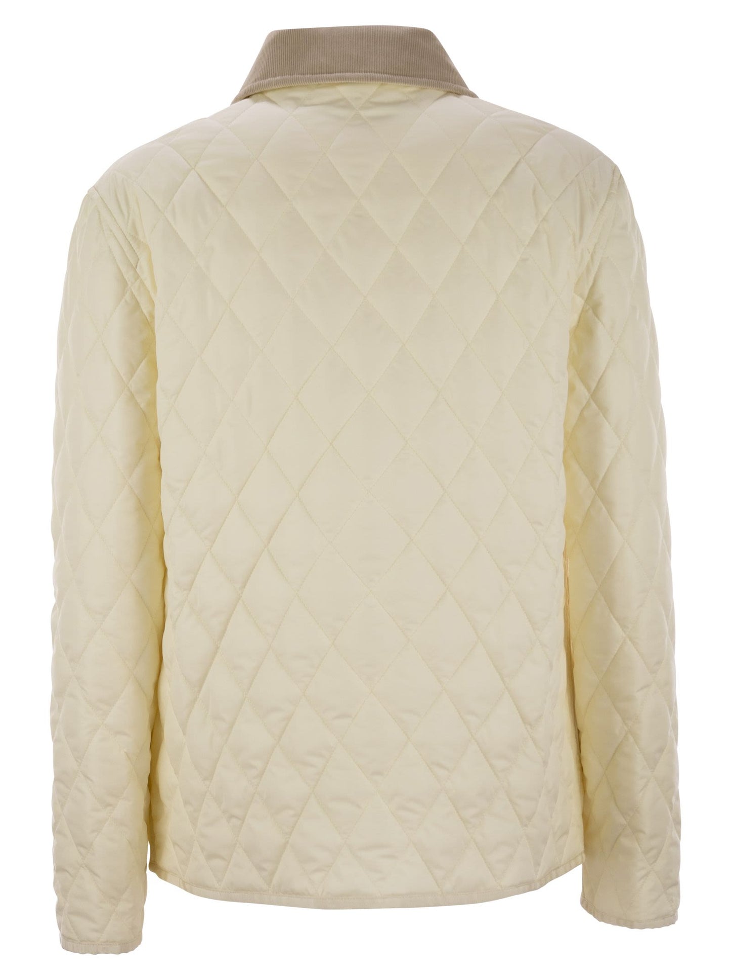 Fay Women Diamond Quilted Nylon Shirt Jacket FAY