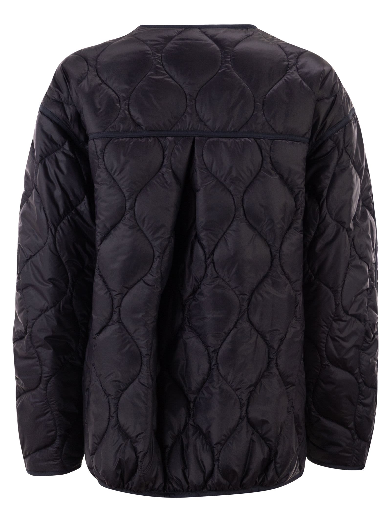 Fay Women Technical Fabric Jacket With Onion Quilting FAY