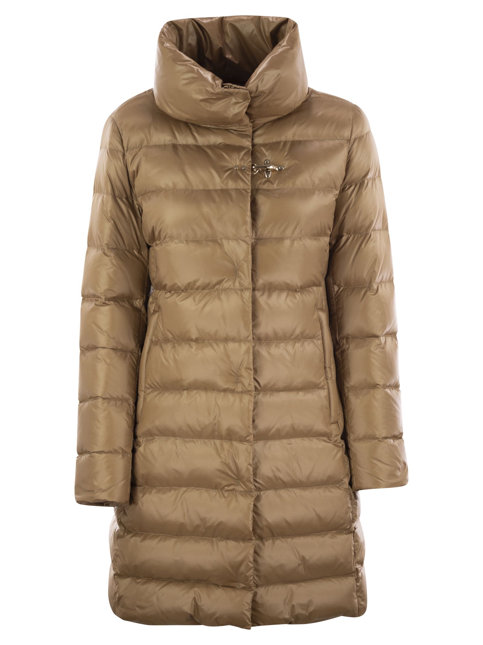 Fay Women Long Down Jacket With Hook FAY