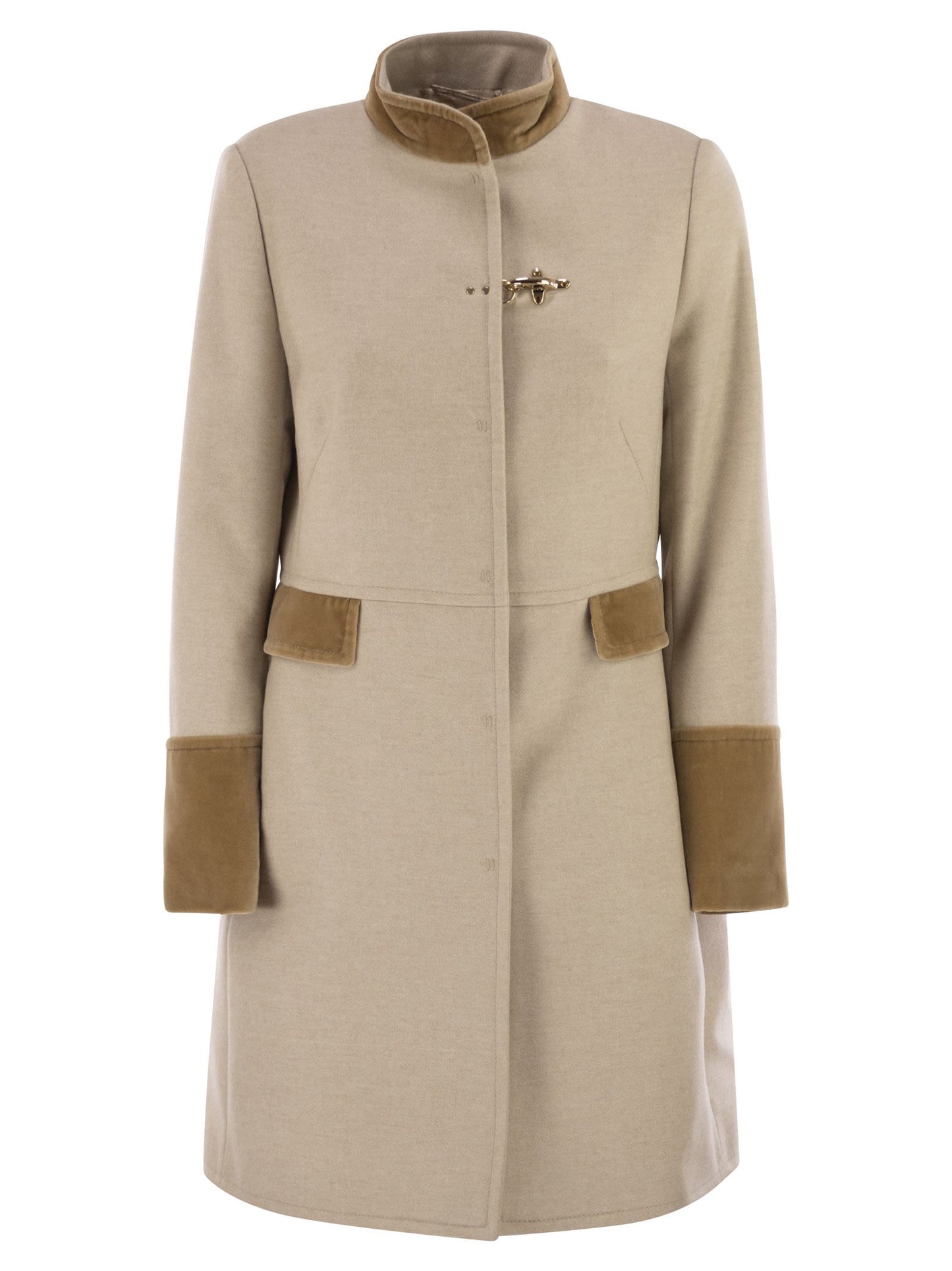 Fay Women Wool Cloth Coat FAY