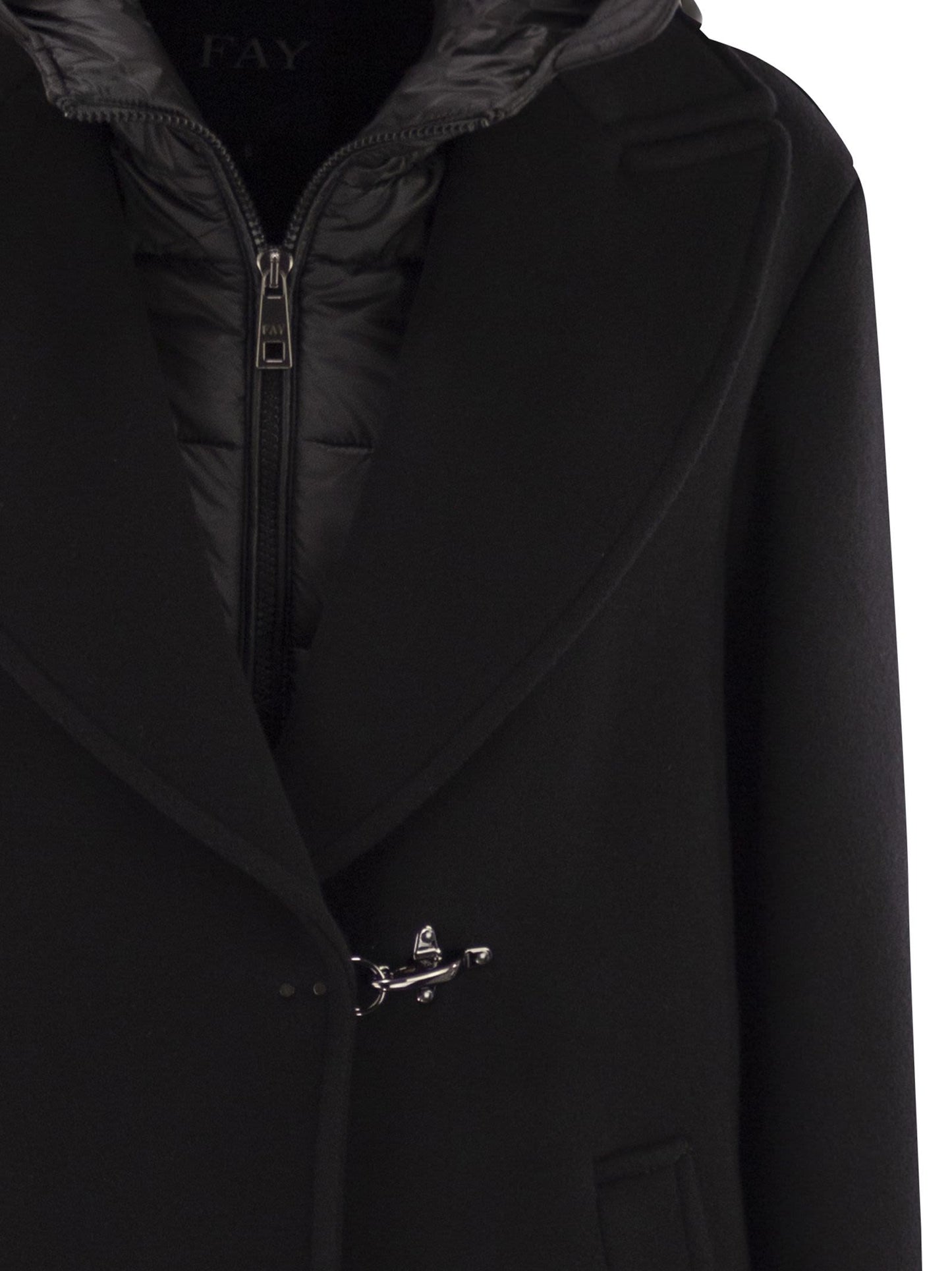 Fay Women Double Front Coat In Wool And Cashmere FAY