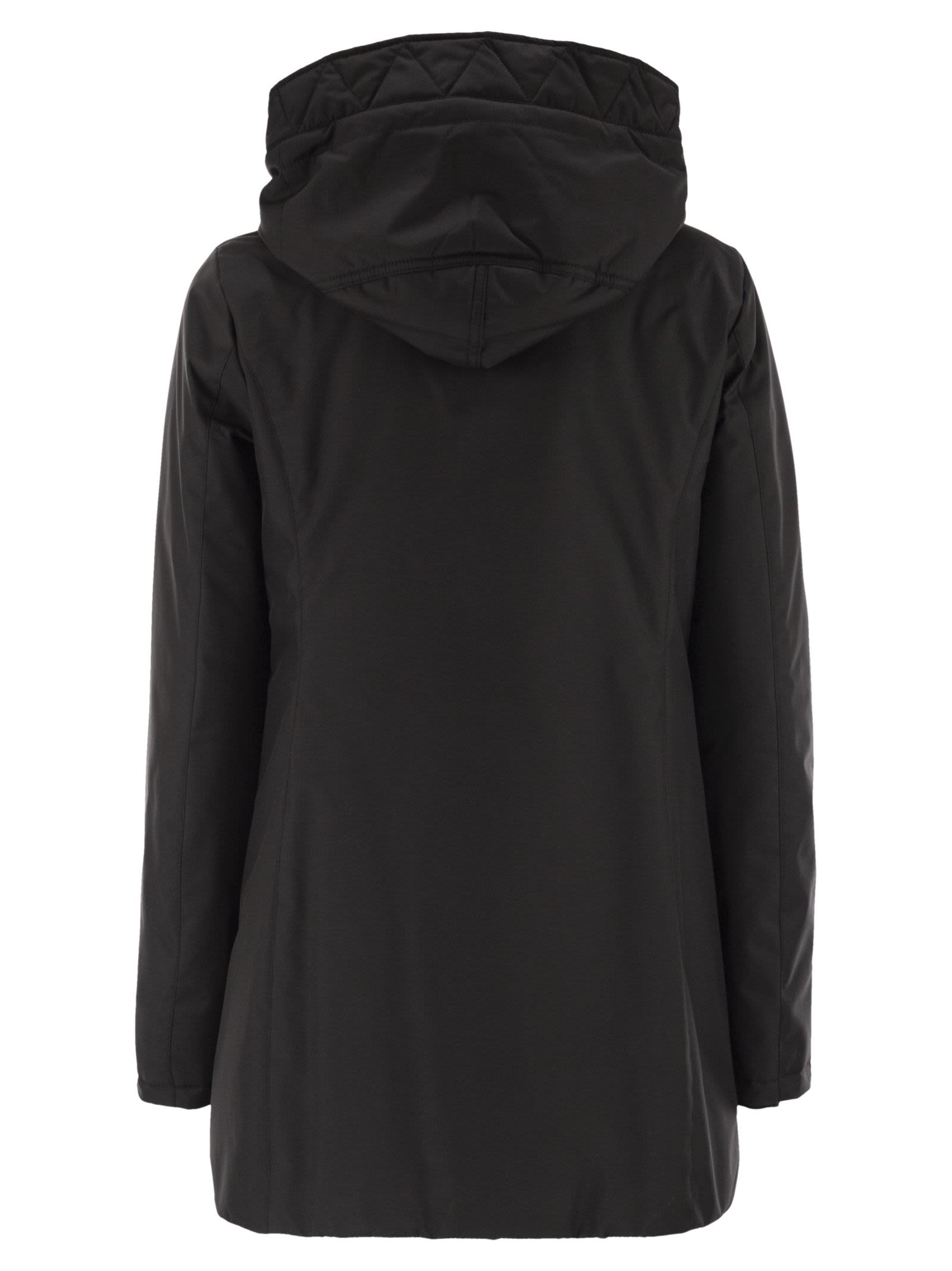 Fay Women Technical Gabardine Toggle Coat FAY