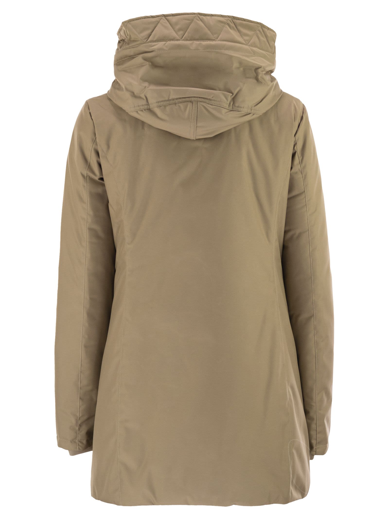 Fay Women Technical Gabardine Toggle Coat FAY