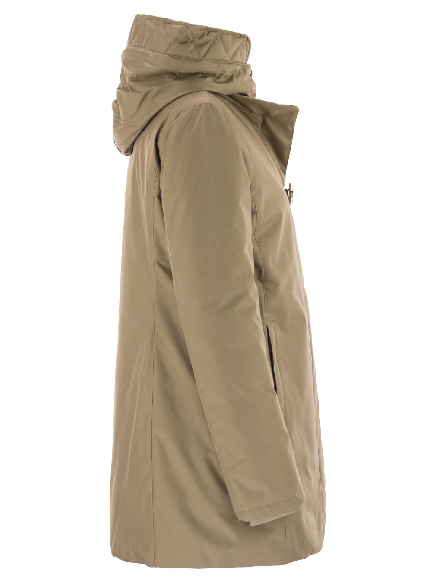 Fay Women Technical Gabardine Toggle Coat FAY