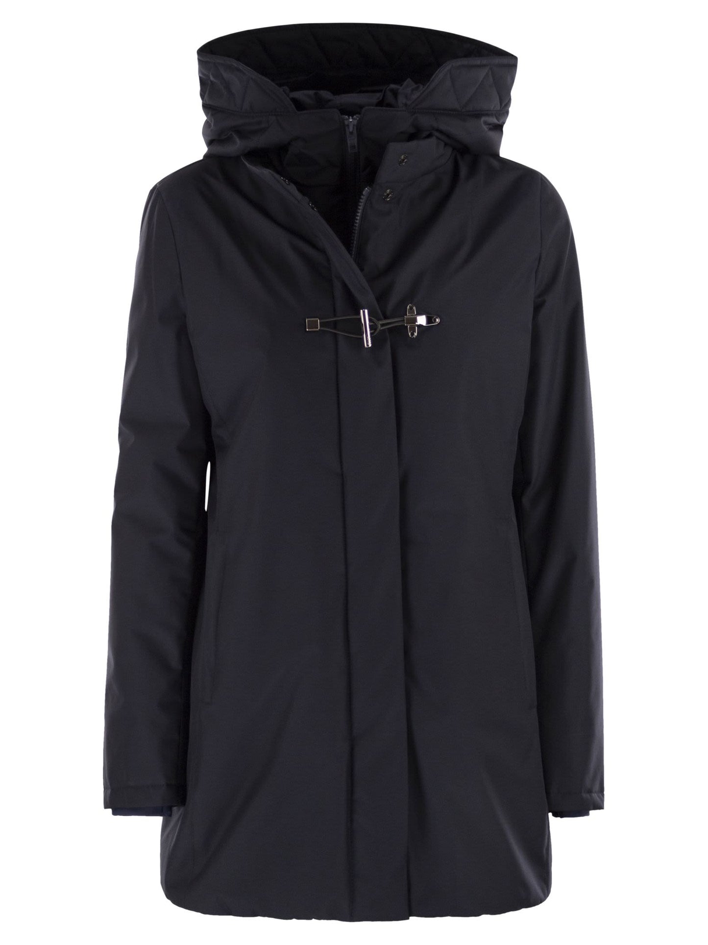 Fay Women Technical Gabardine Toggle Coat FAY