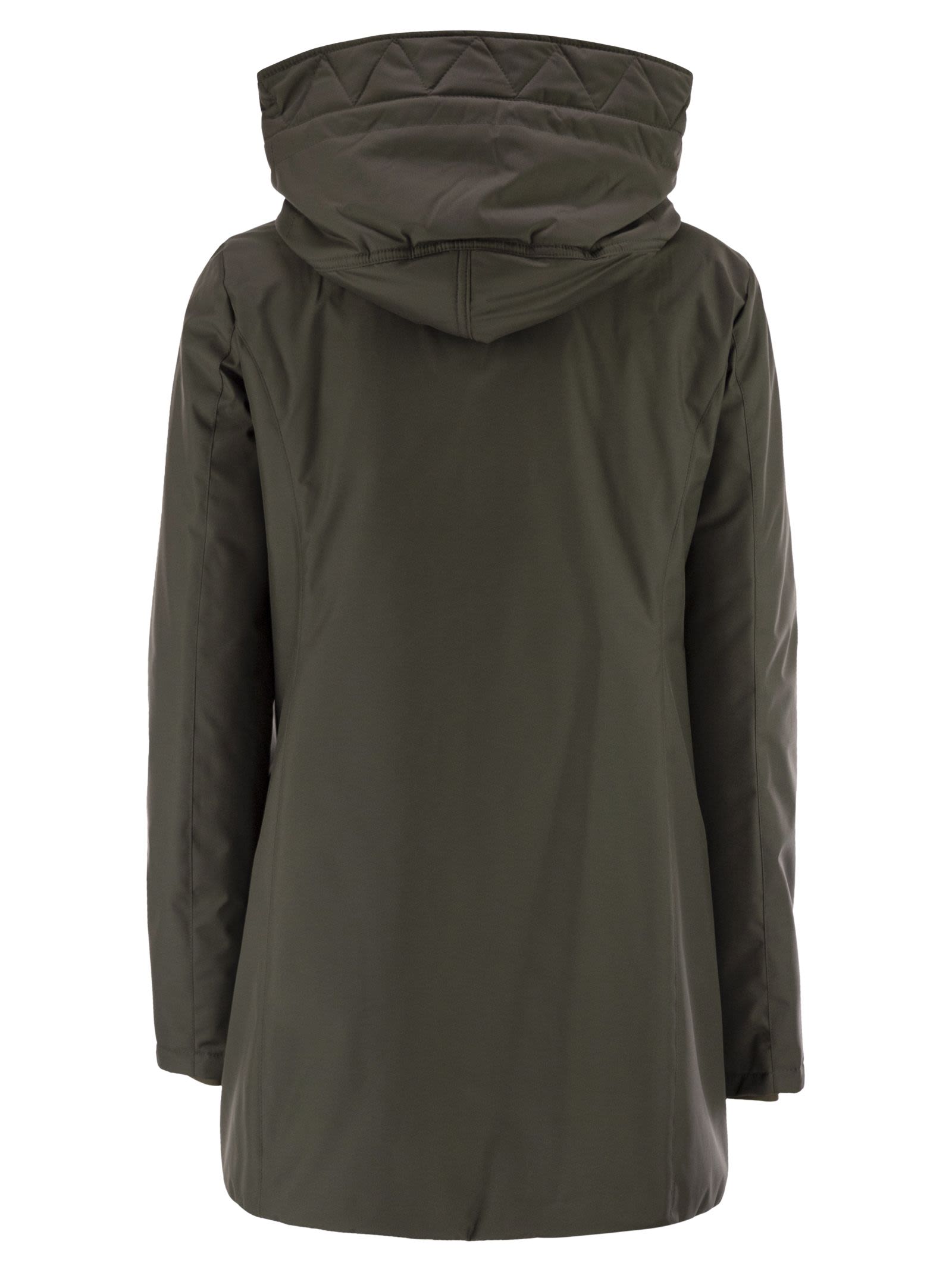 Fay Women Technical Gabardine Toggle Coat FAY