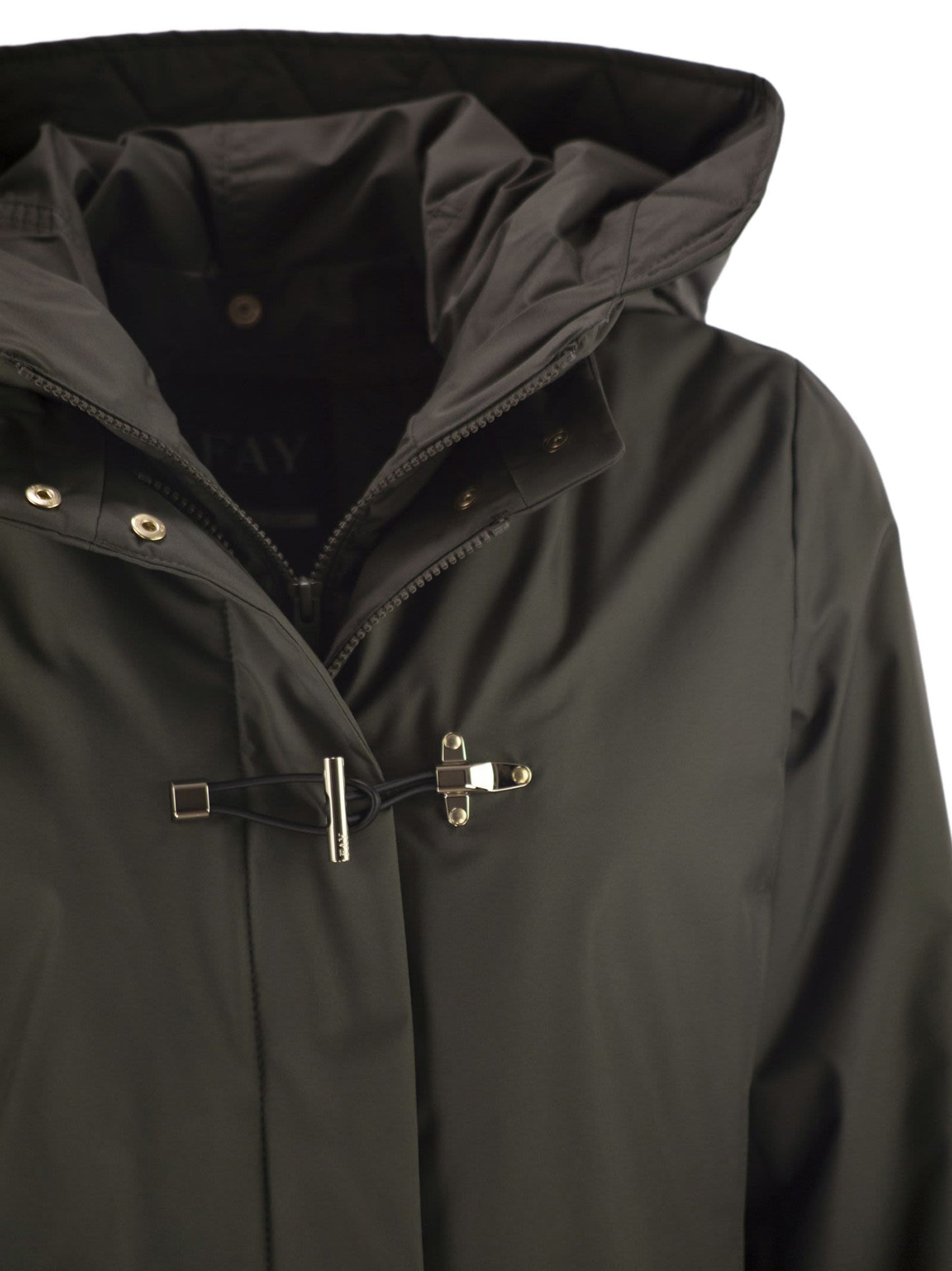 Fay Women Technical Gabardine Toggle Coat FAY