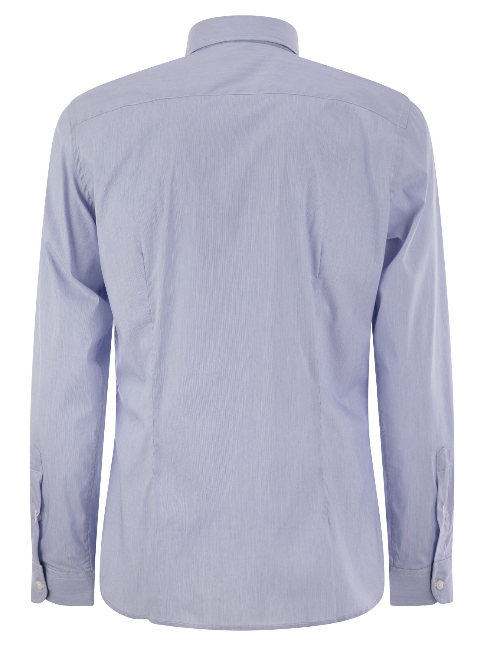 Fay Men Stretch Cotton Shirt FAY