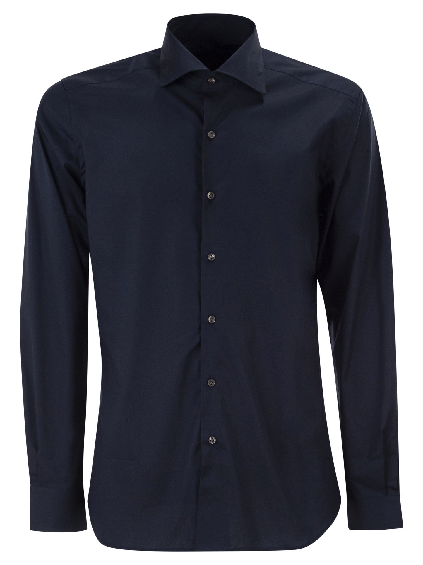 Fay Men Regular Fit Shirt In Stretch Poplin FAY