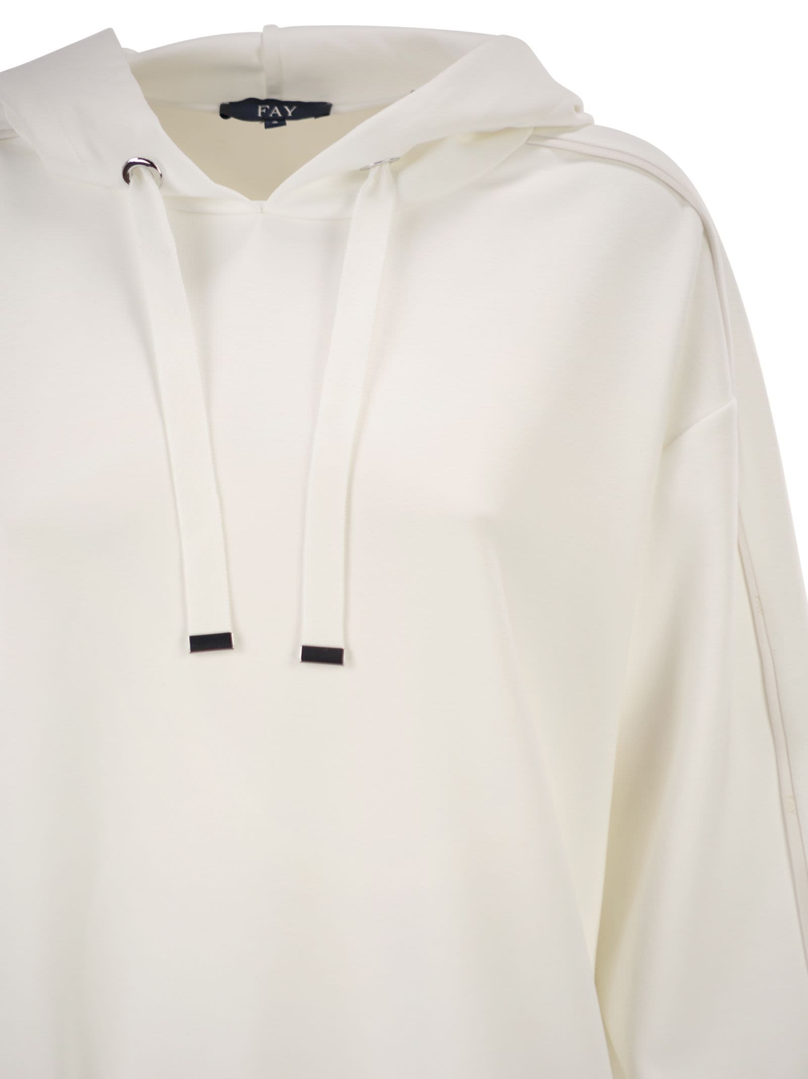 Fay Women Jersey Hooded Sweatshirt FAY