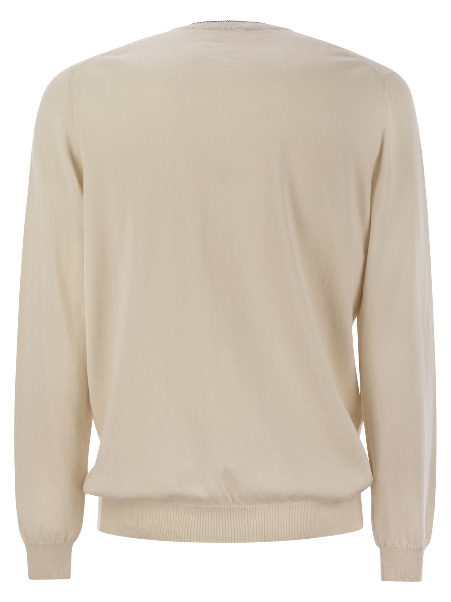 Fay Men Cotton Crew-Neck Jumper FAY