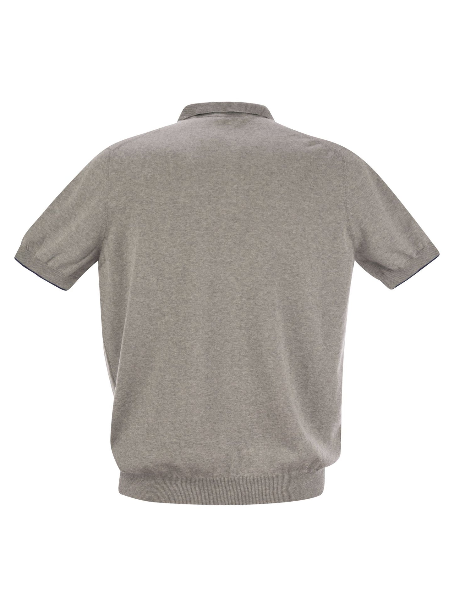 Fay Men Cotton Buttonless Polo Shirt FAY