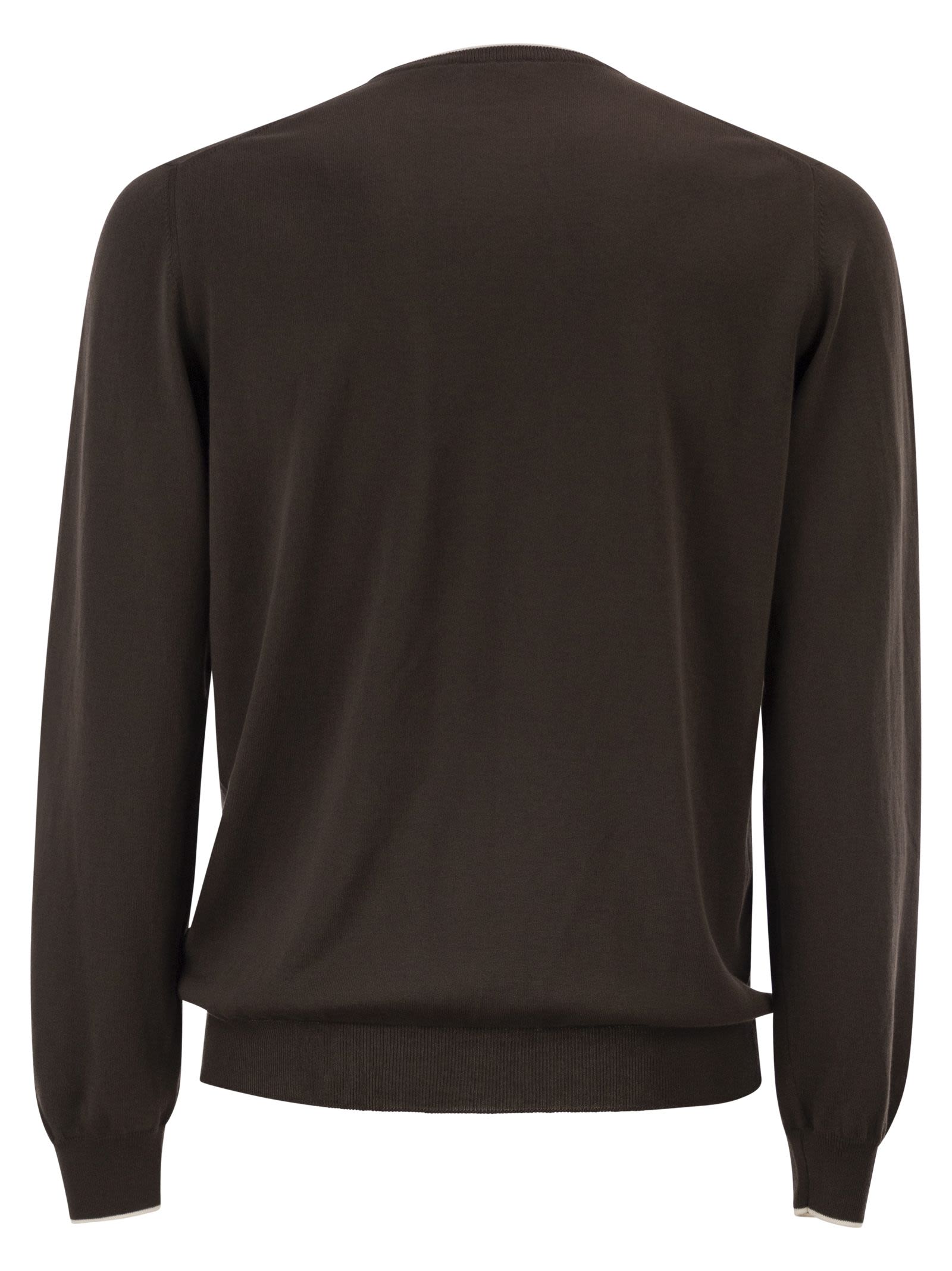 Fay Men Cotton Crew Neck Jumper FAY