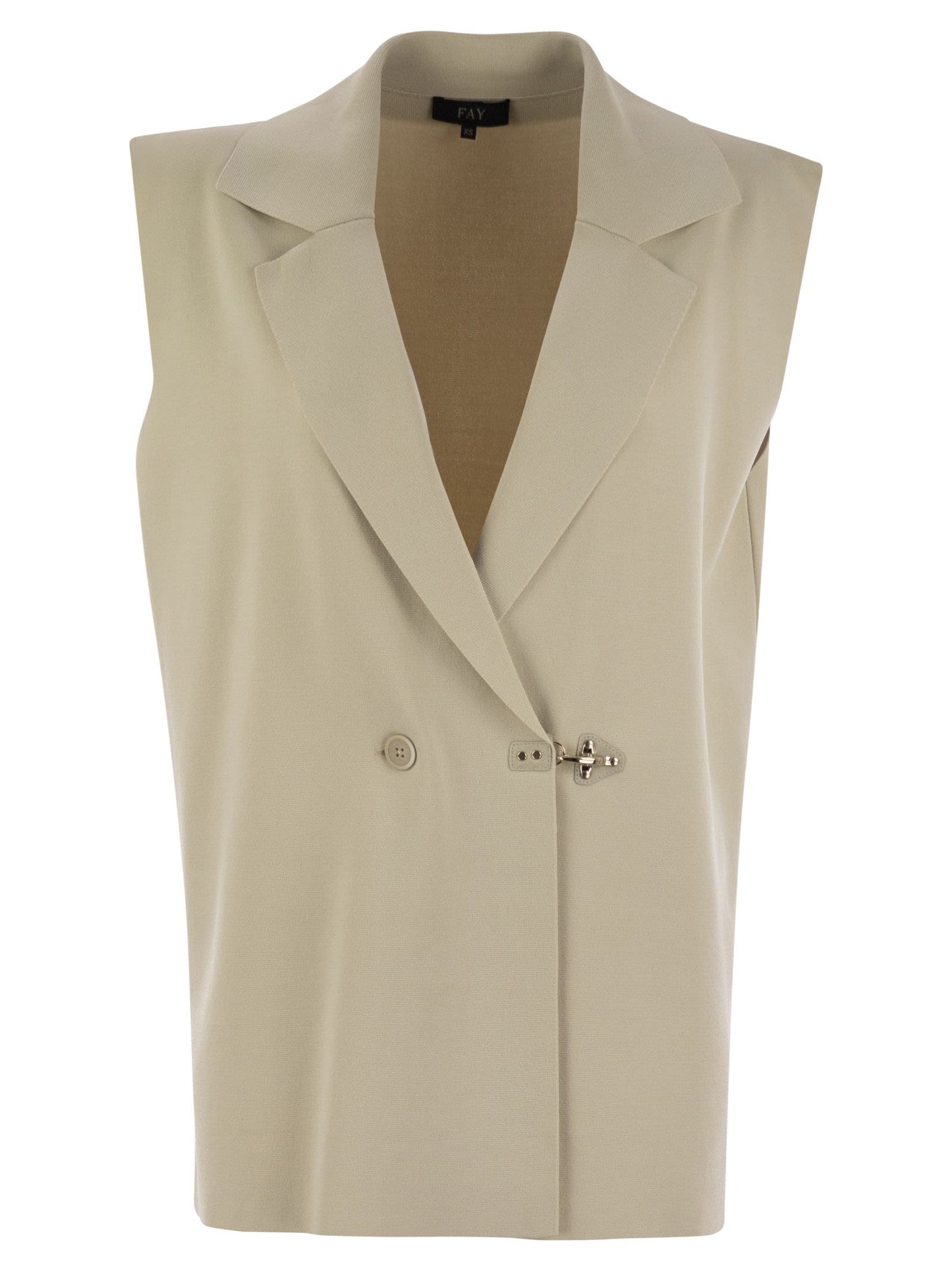 Fay Women Technical Viscose Knitted Vest FAY