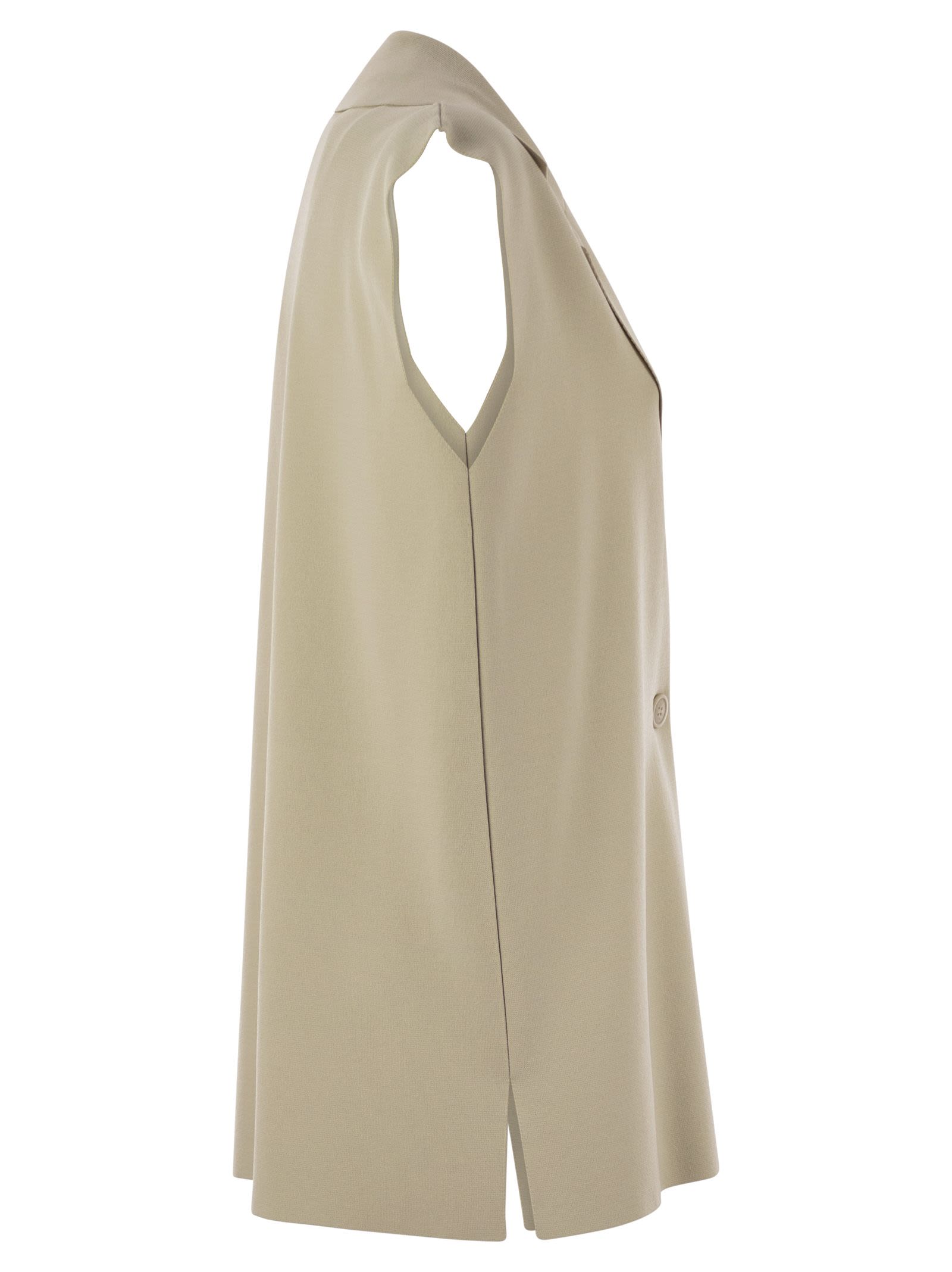 Fay Women Technical Viscose Knitted Vest FAY